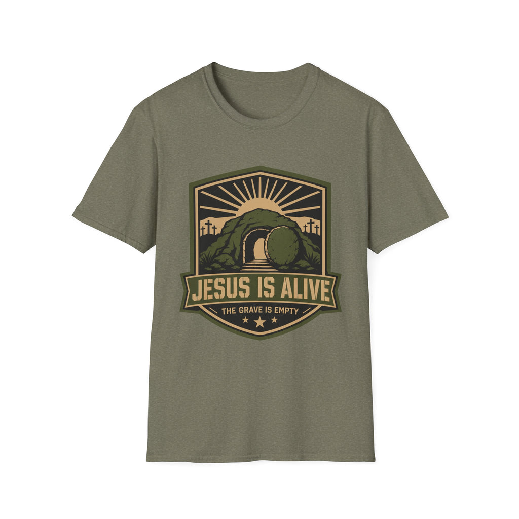 Jesus Is Alive Empty Tomb T-Shirt