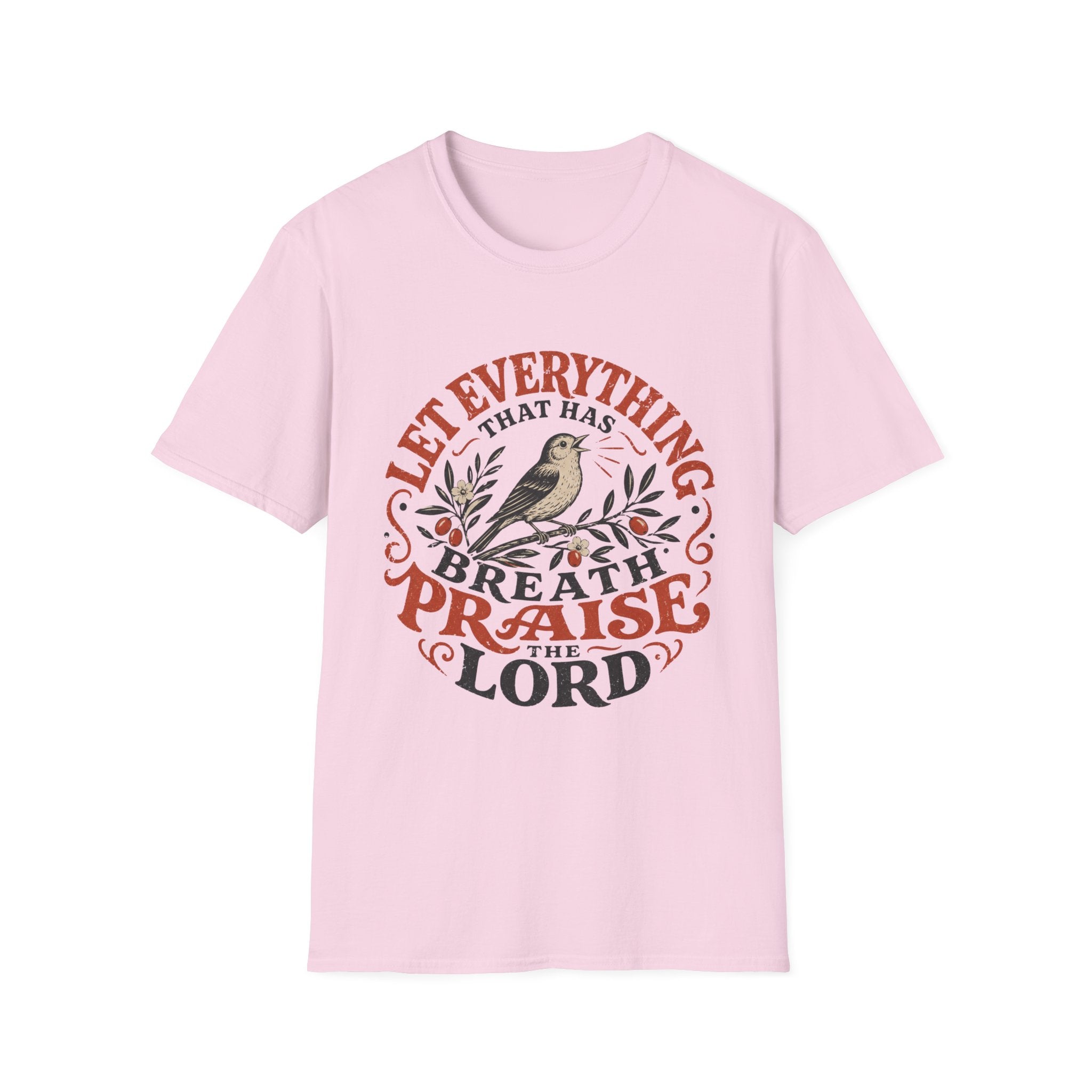 Let Everything that has Breath Prais the Lord Sparrow T-Shirt