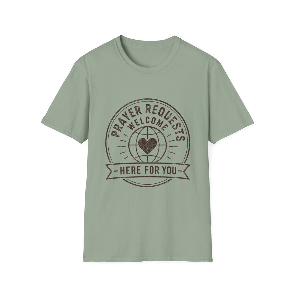 Prayer Request Welcome T-Shirt