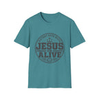 Jesus is Alive Badge T-Shirt