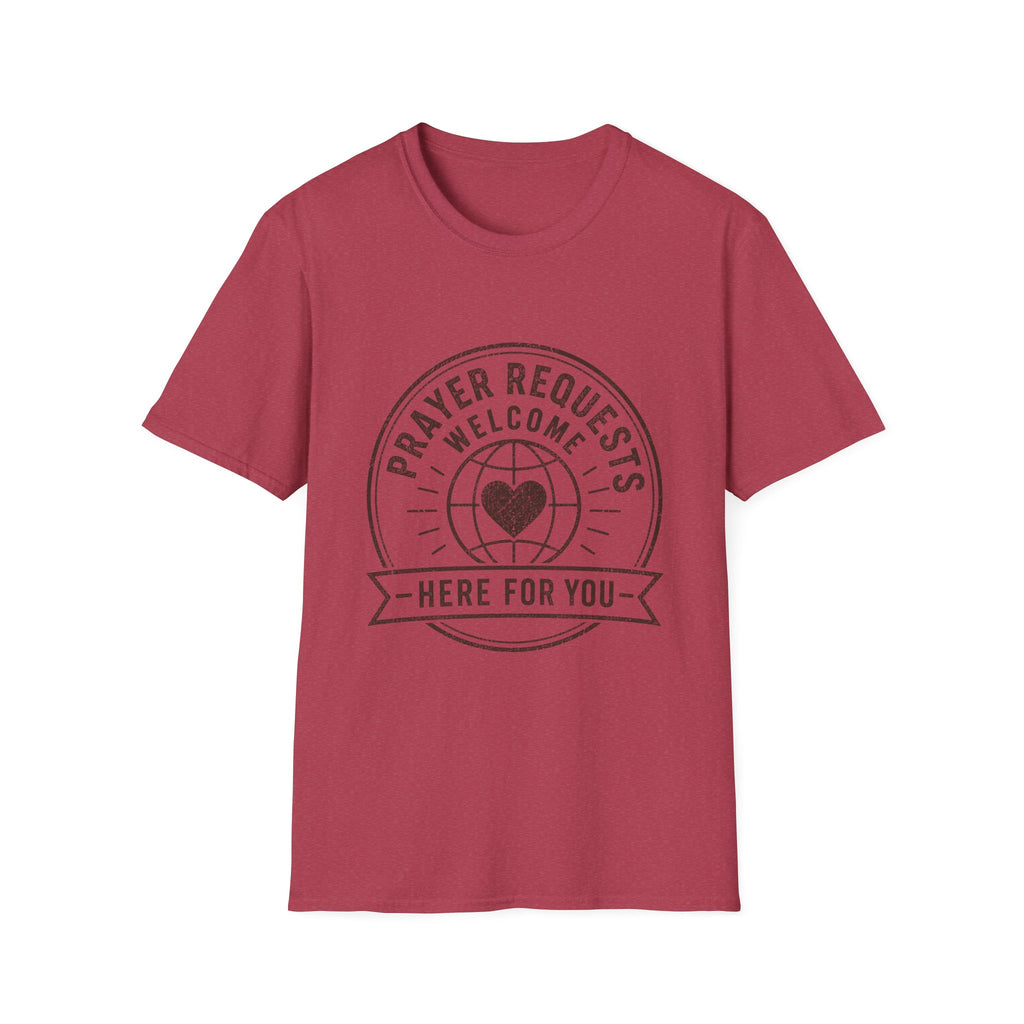 Prayer Request Welcome T-Shirt