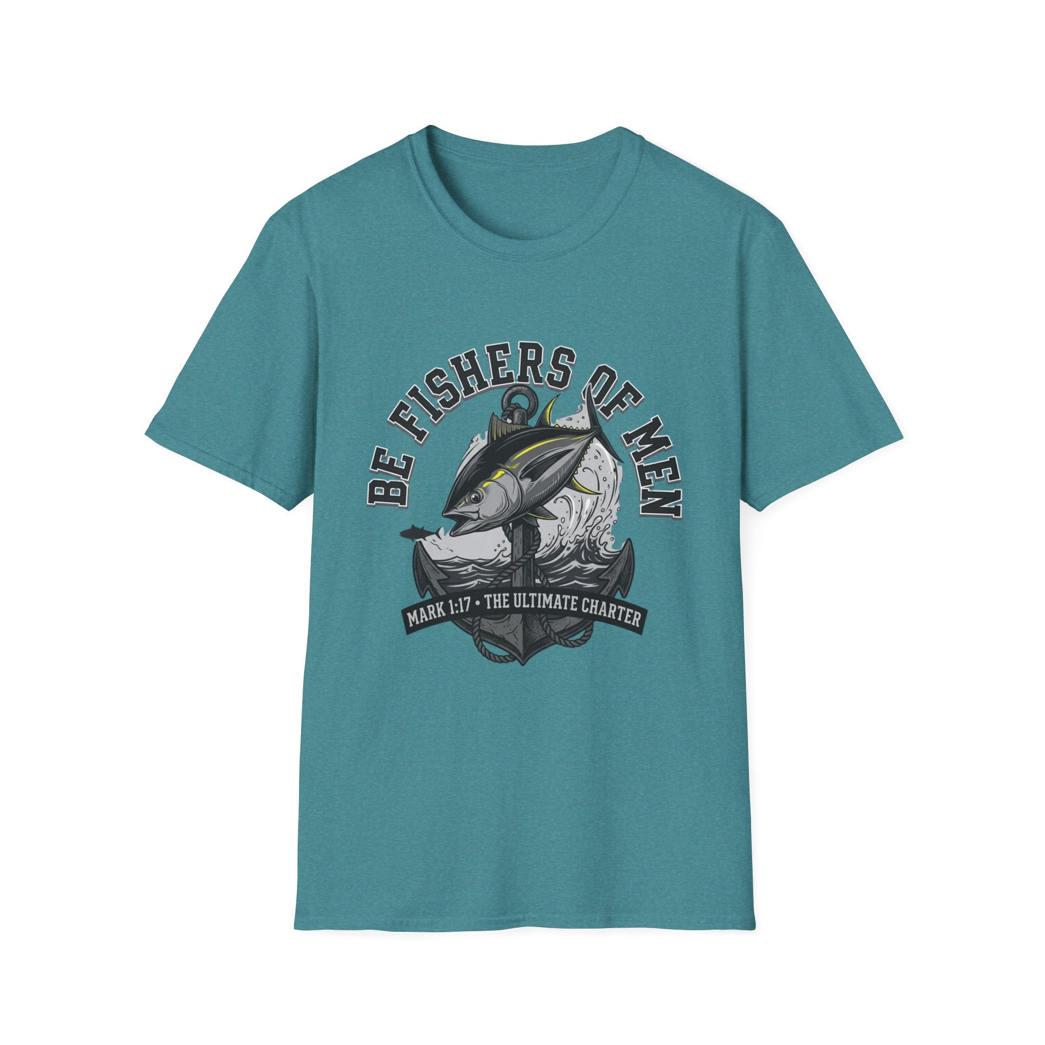 Tuna Anchor Fisher of Men T-Shirt