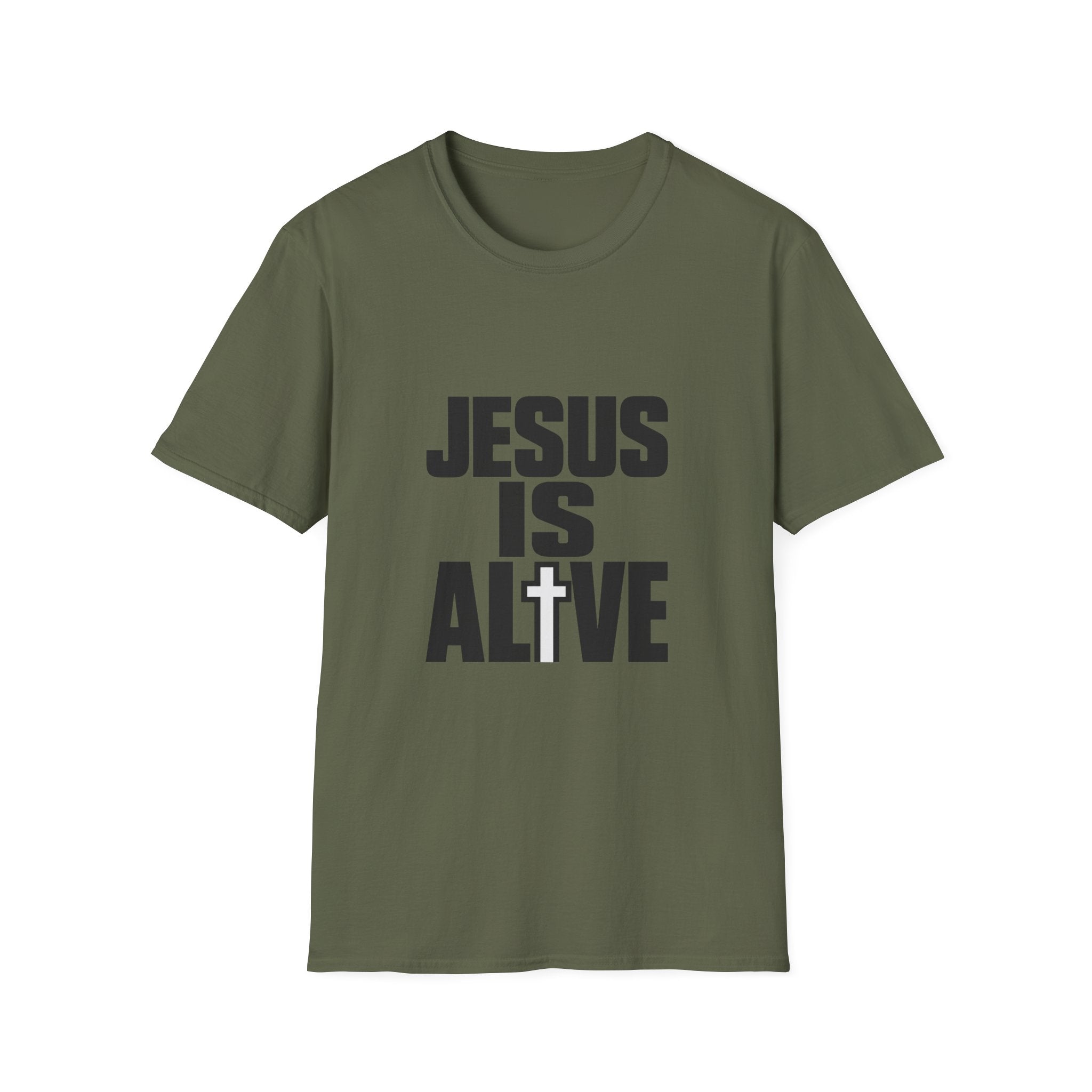 Jesus Is Alive Cross T-Shirt
