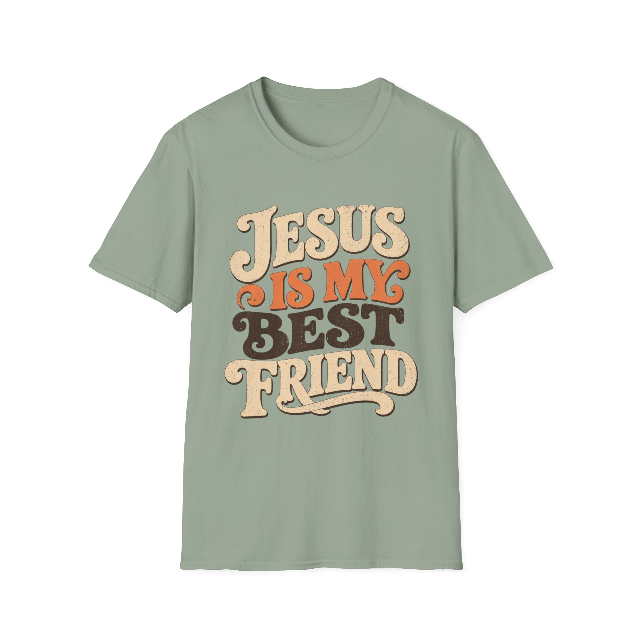 Jesus is My Best Friend 70s T-Shirt
