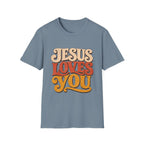 Jesus Loves You 70s T-Shirt
