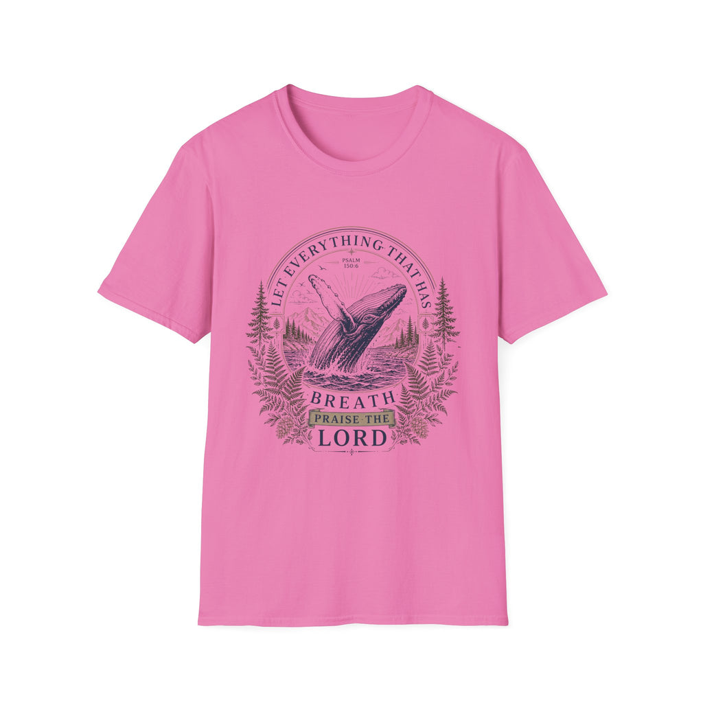 Let Everything that has Breath Prais the Lord Whale T-Shirt