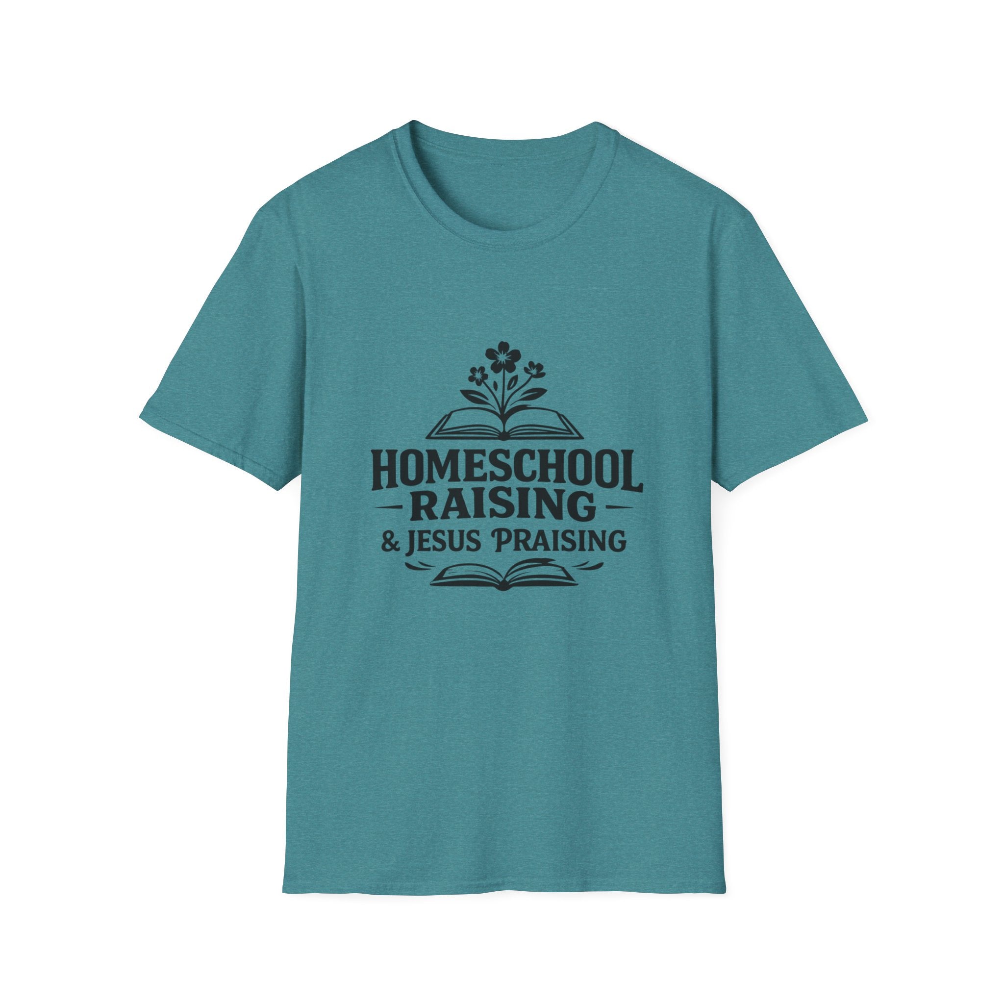 Homeschool Raising Jesus Praising T-Shirt