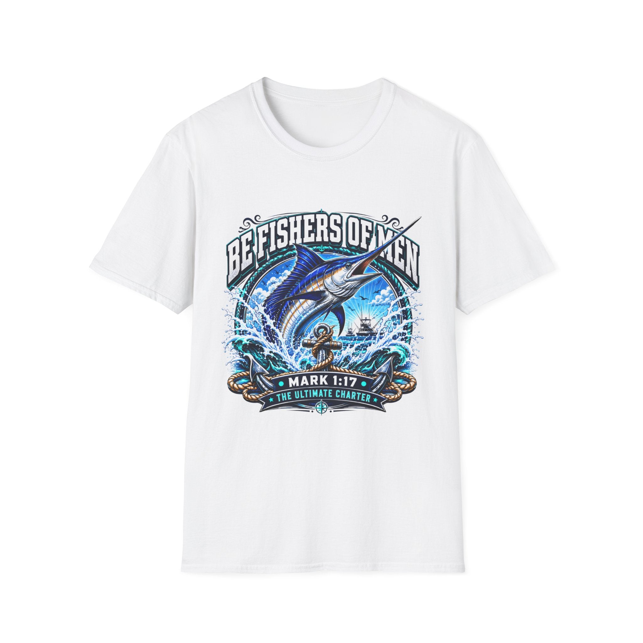 Be Fishers of Men Marlin T-Shirt