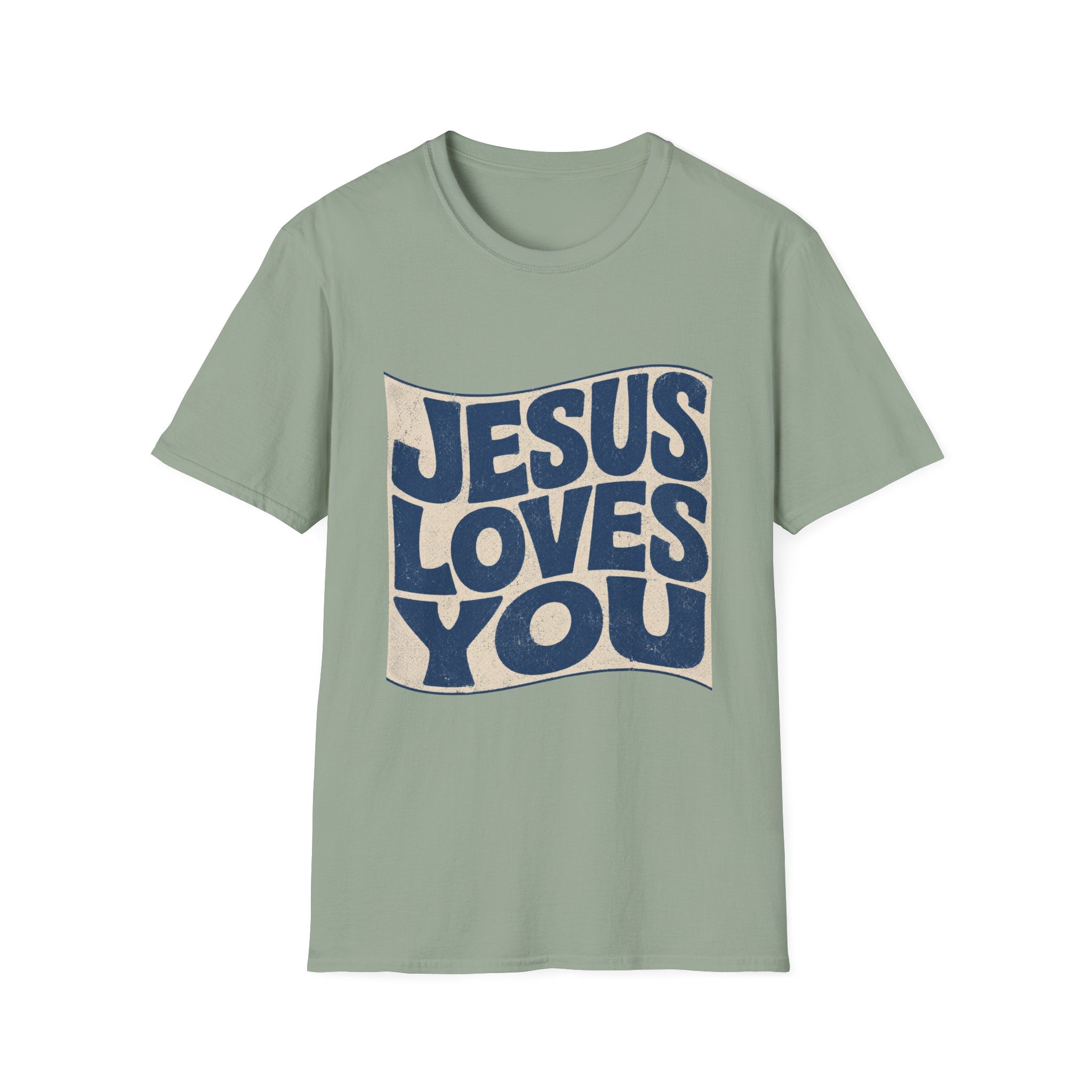 Jesus Loves You Wave T-Shirt