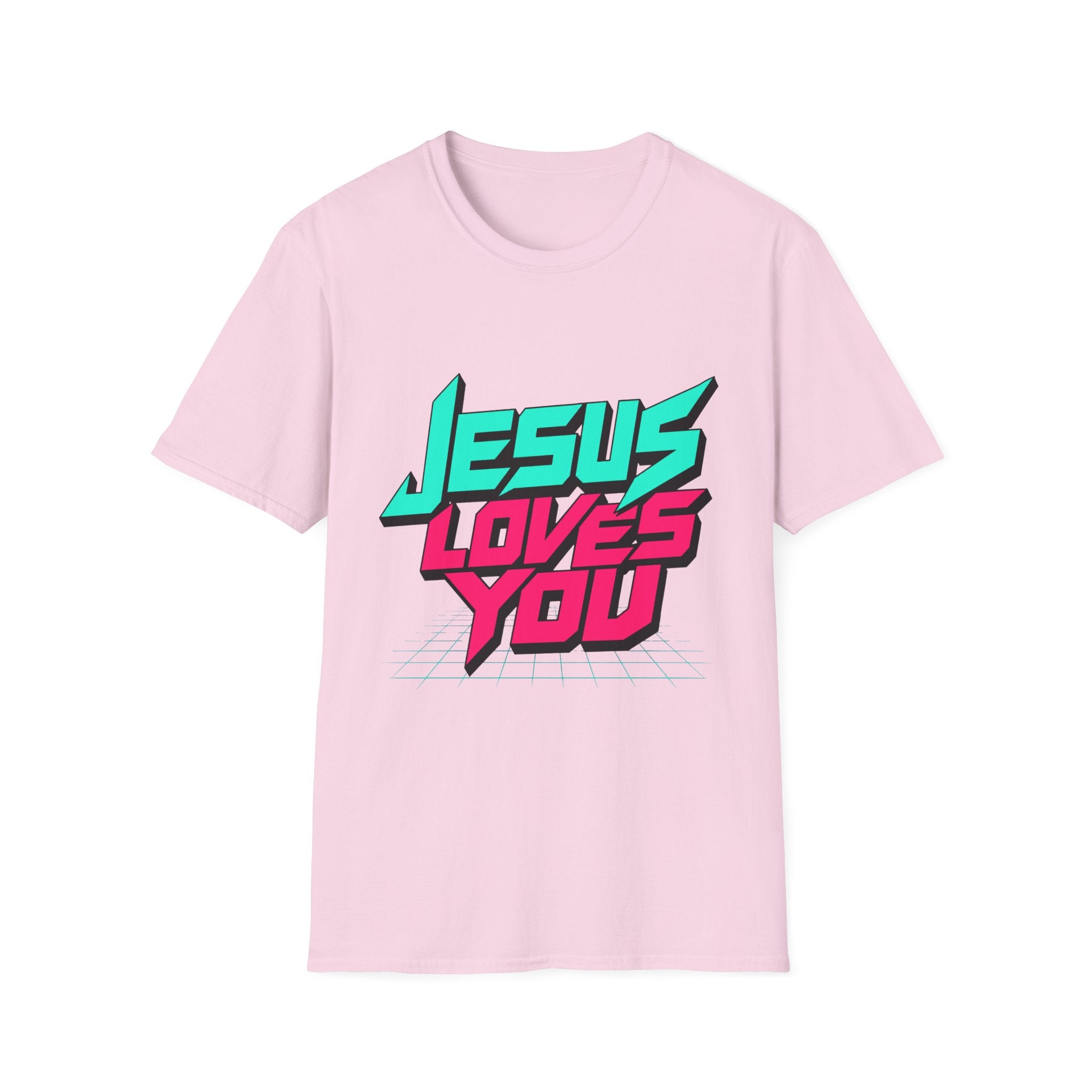 Jesus Loves You Retro T-Shirt