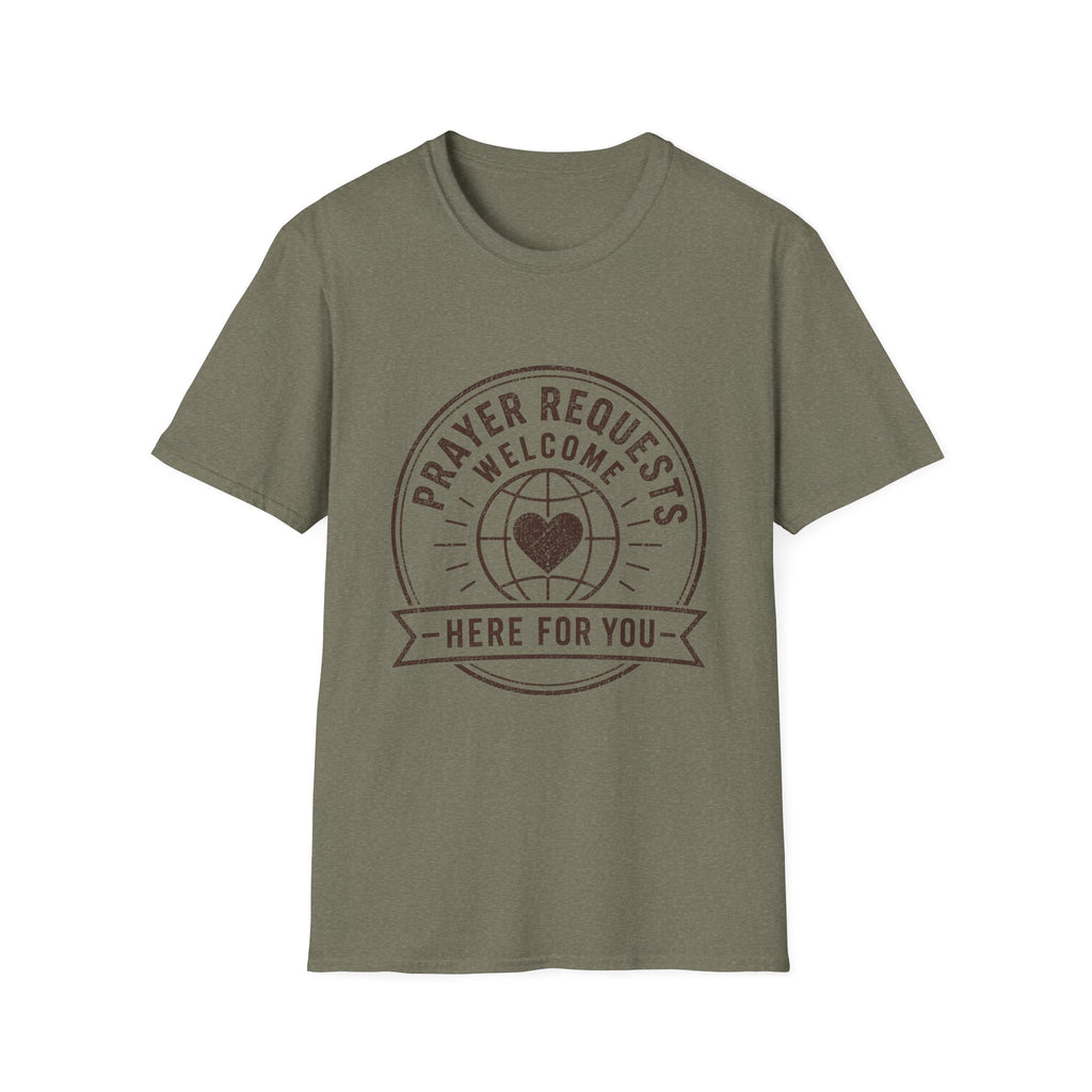 Prayer Request Welcome T-Shirt
