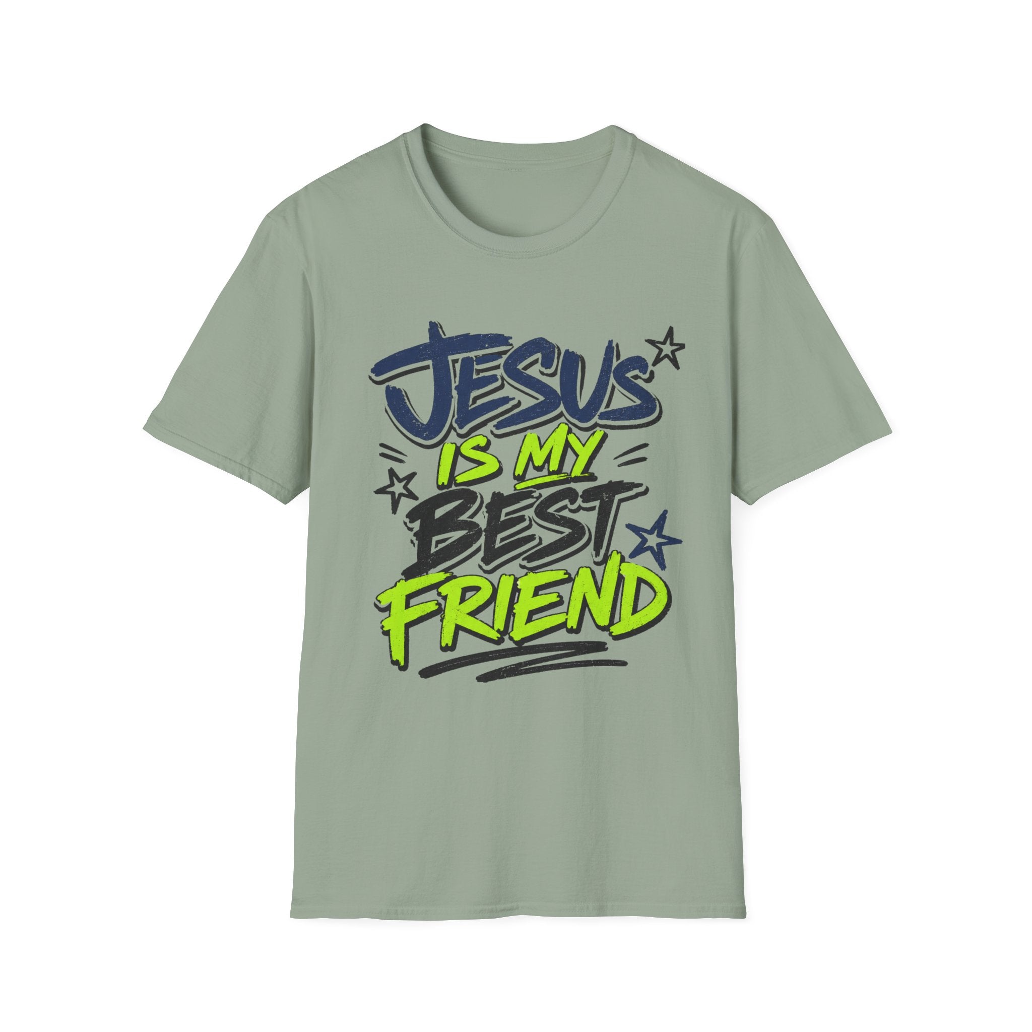 Jesus is My Best Friend Graffiti T-Shirt