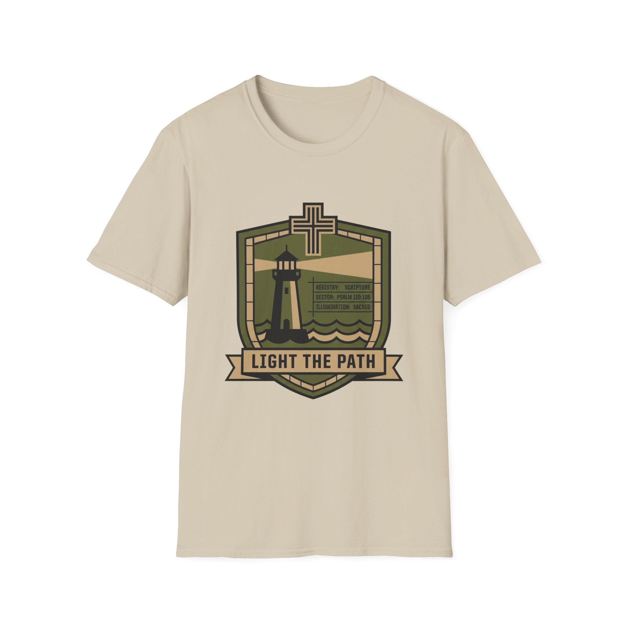 Light the Path Lighthouse Crest T-Shirt