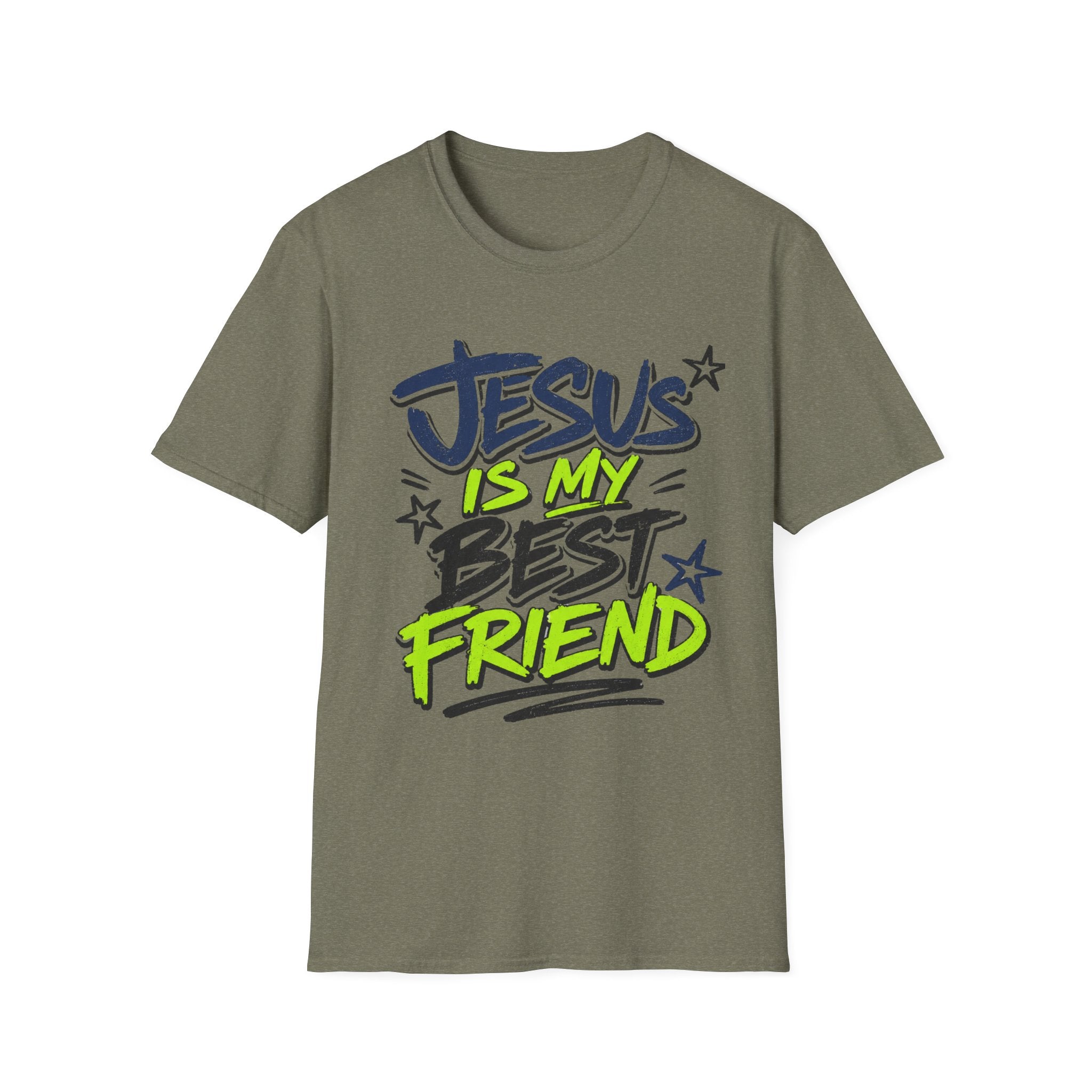 Jesus is My Best Friend Graffiti T-Shirt