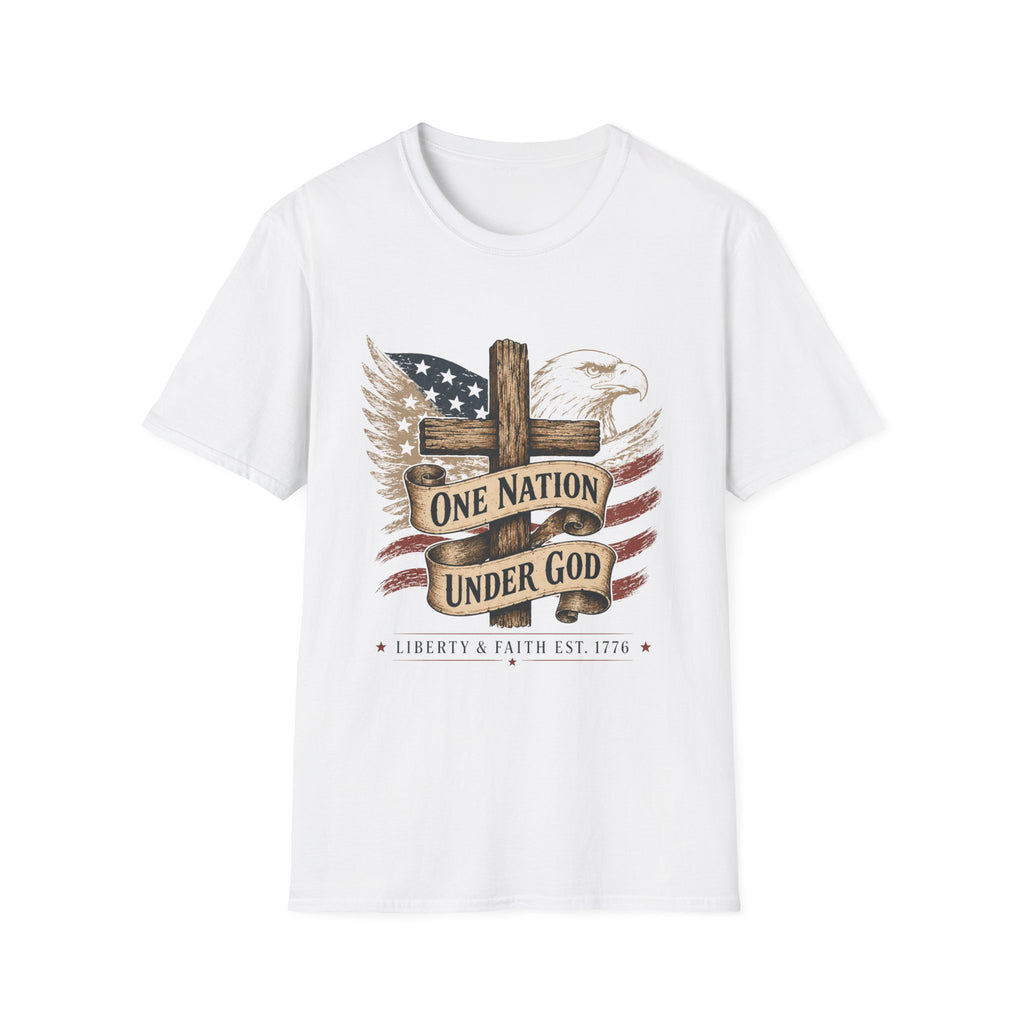 One Nation Under God Cross T-Shirt