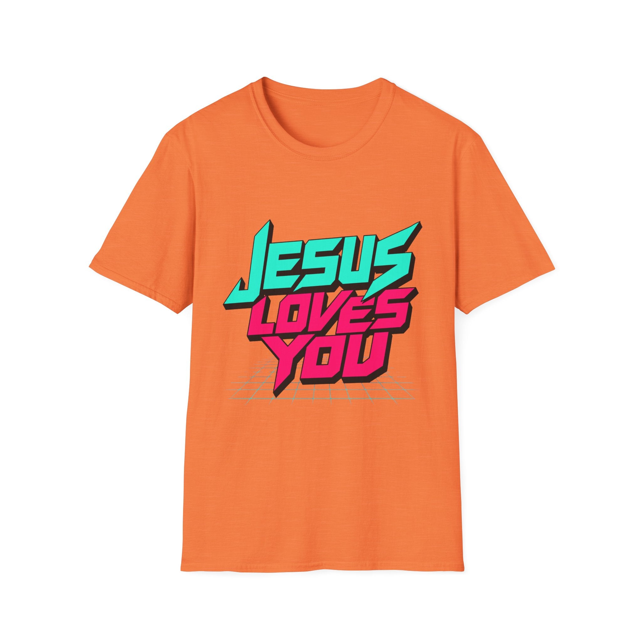 Jesus Loves You Retro T-Shirt