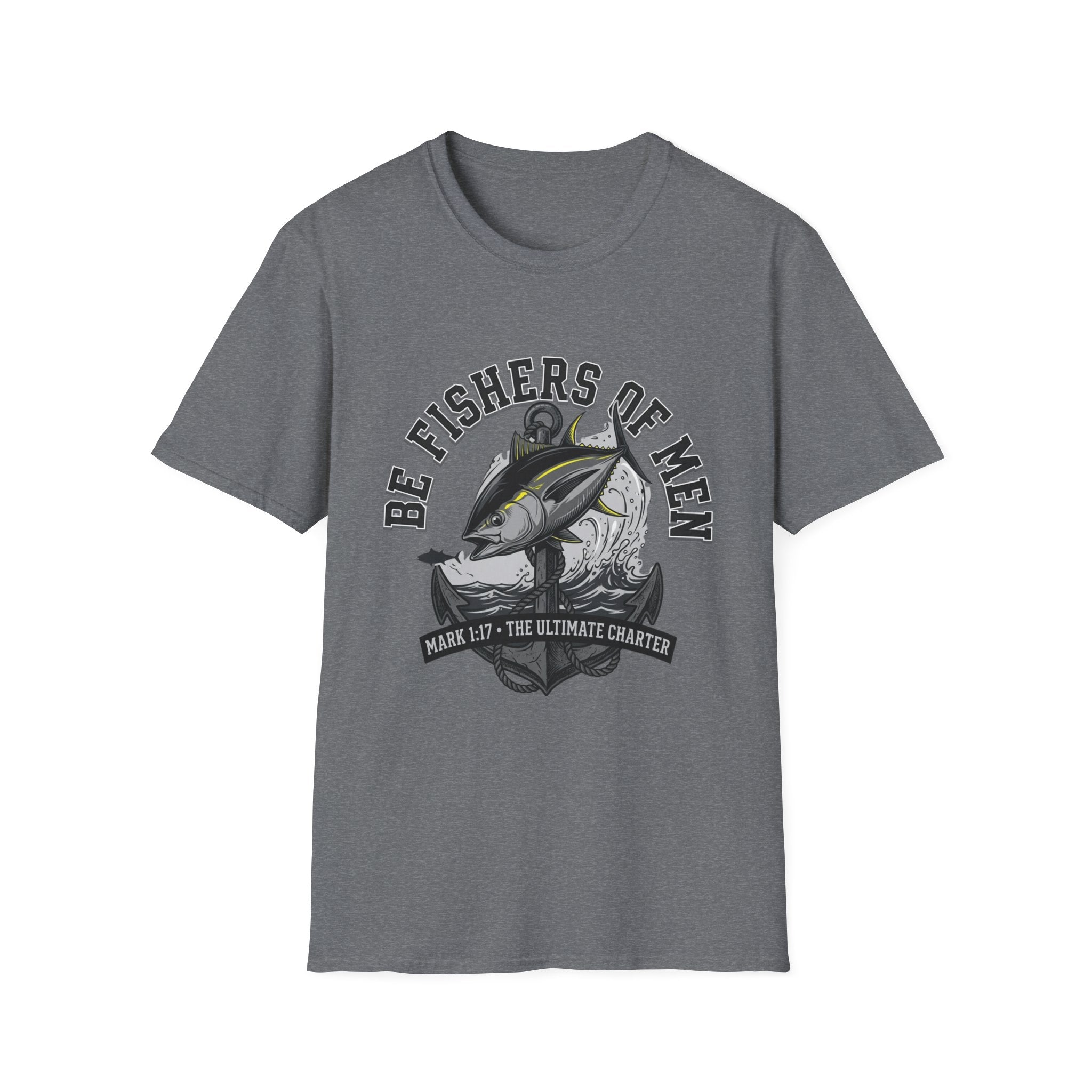 Tuna Anchor Fisher of Men T-Shirt