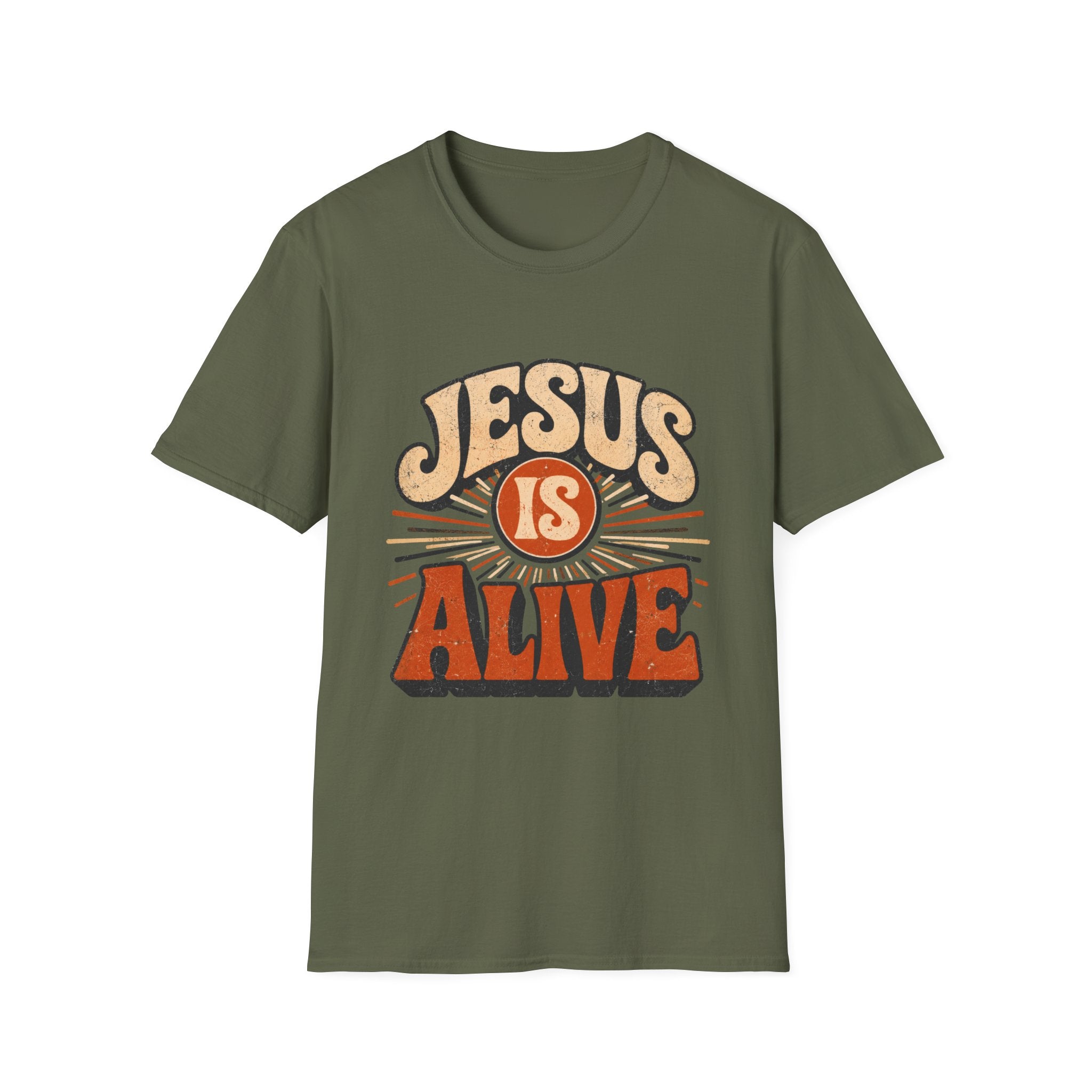 Jesus is Alive 70s T-Shirt