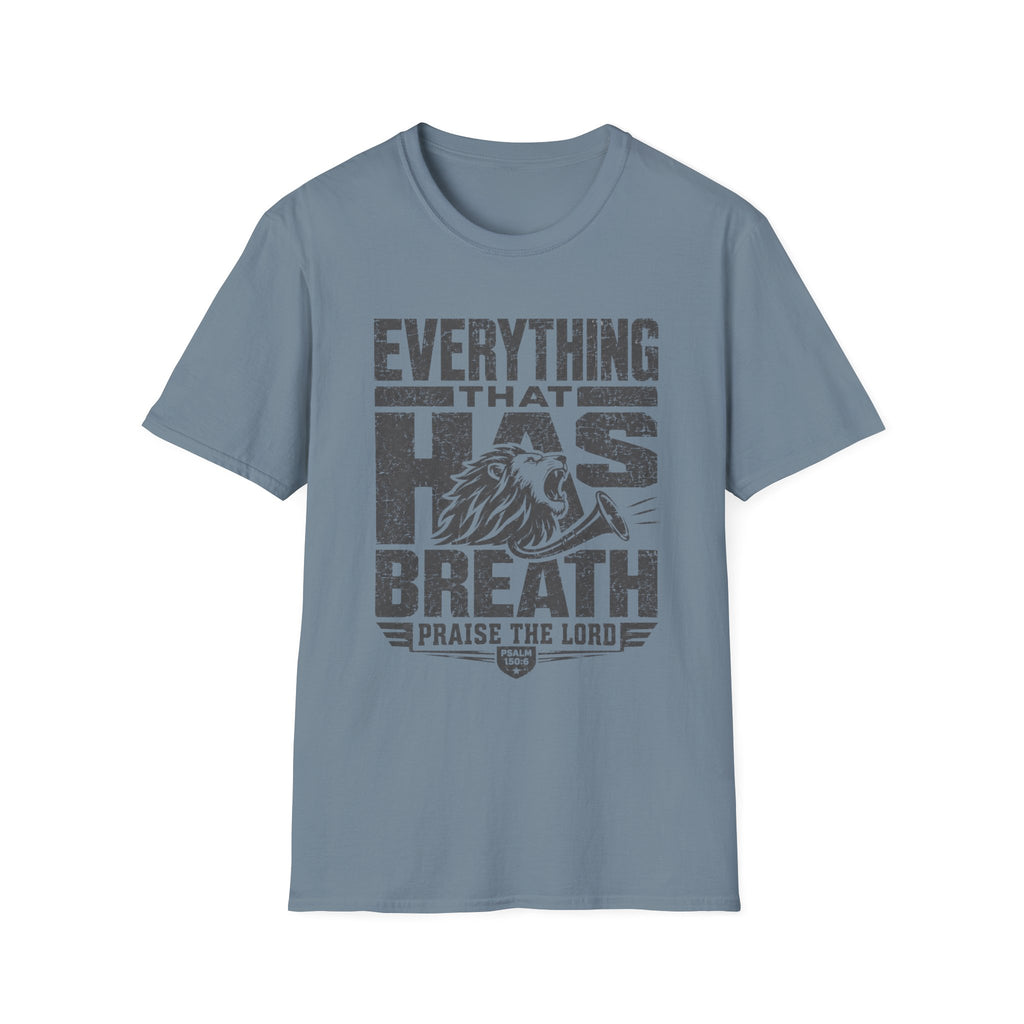 Let Everything that has Breath Praise the Lord Lion T-Shirt