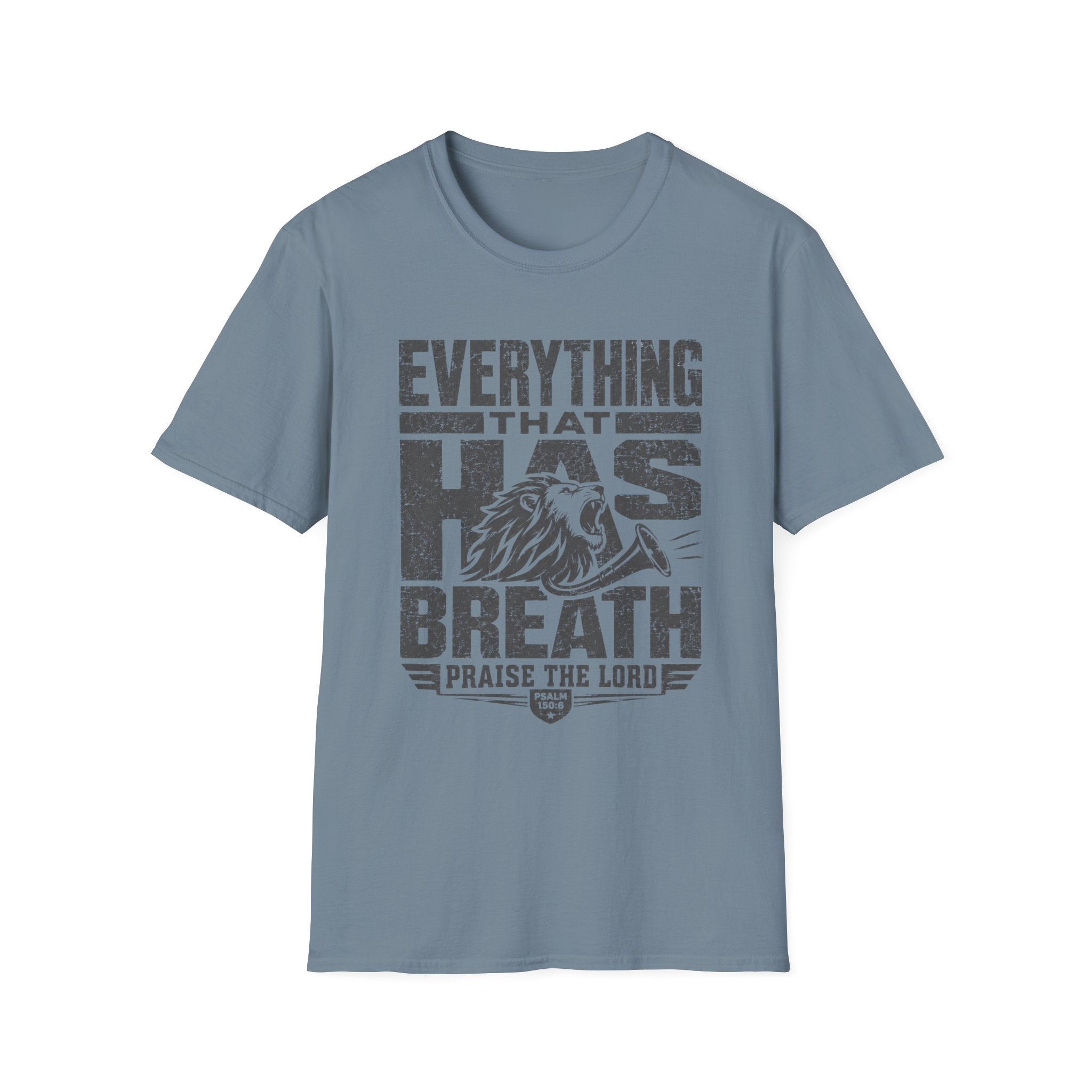 Let Everything that has Breath Praise the Lord Lion T-Shirt