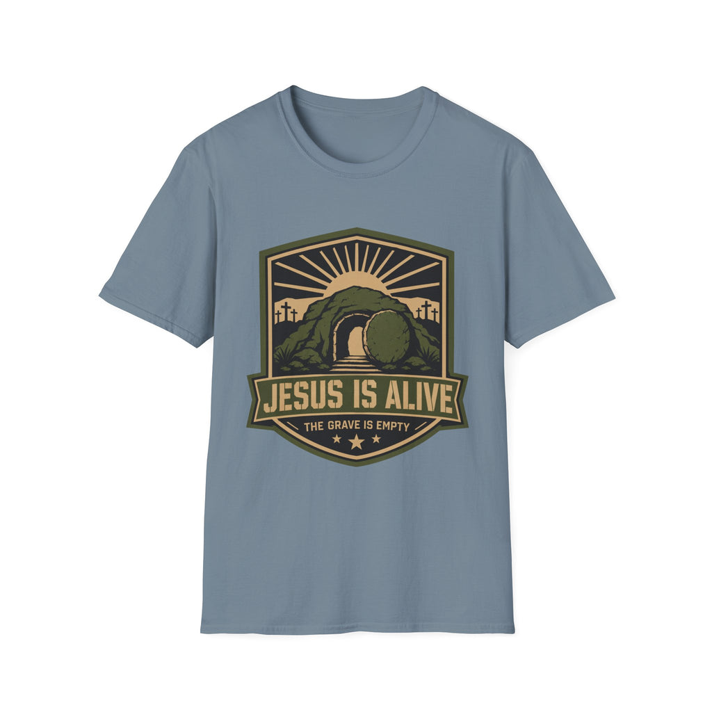 Jesus Is Alive Empty Tomb T-Shirt