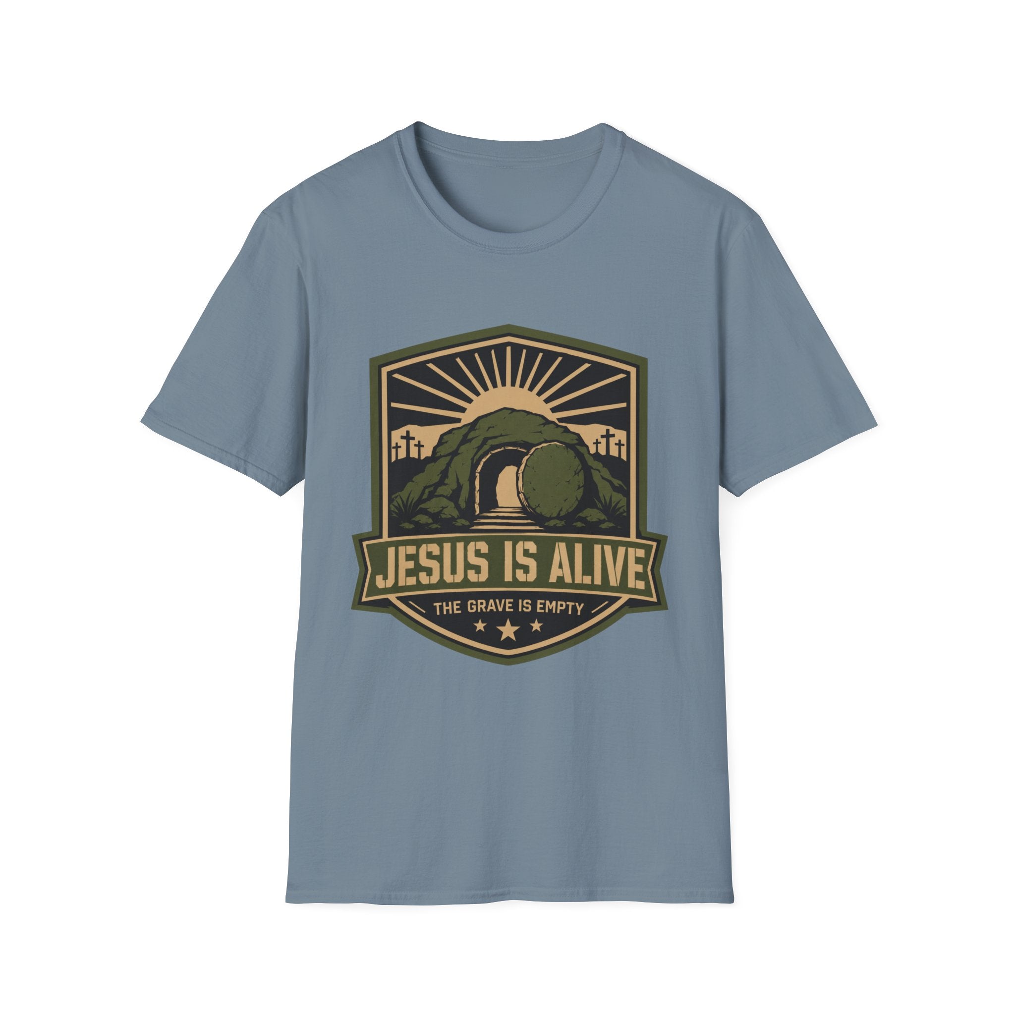 Jesus Is Alive Empty Tomb T-Shirt