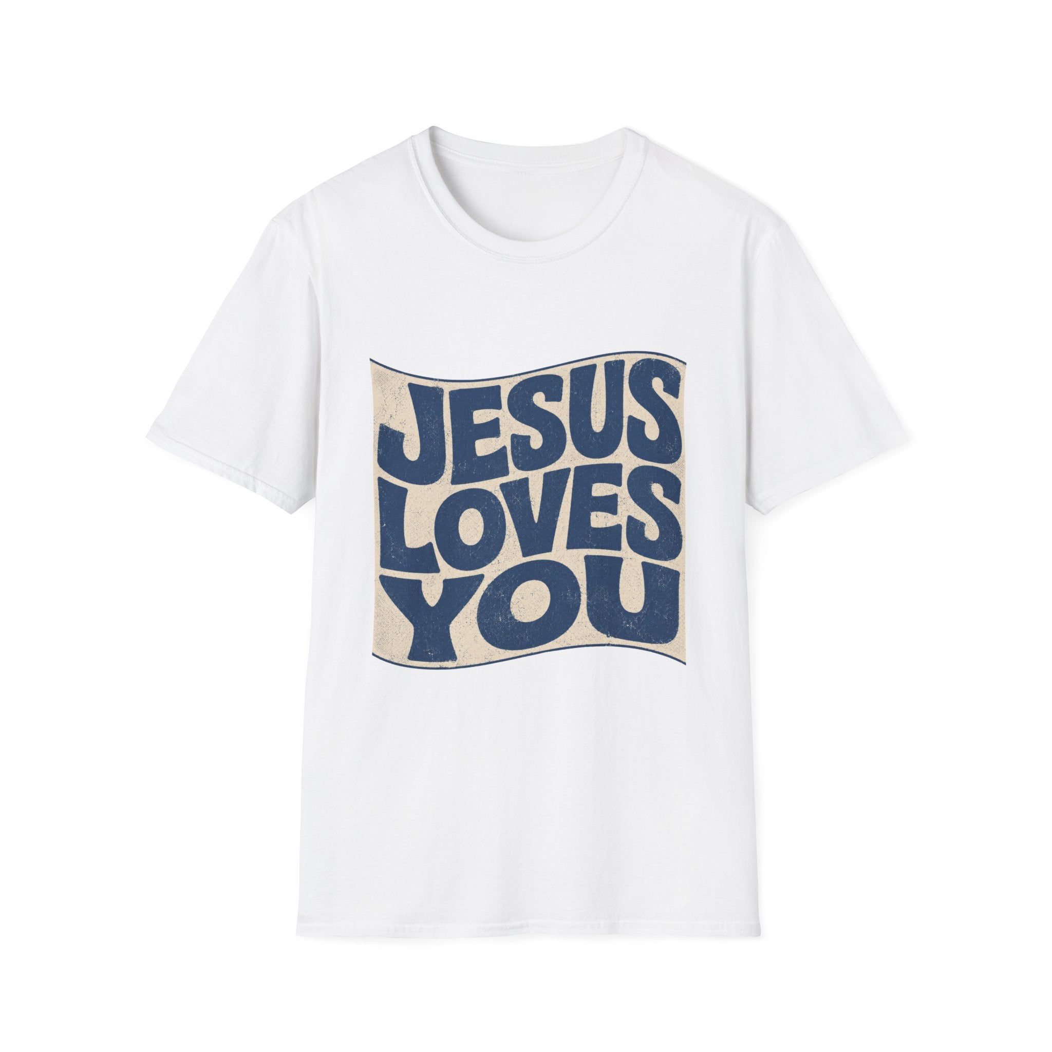 Jesus Loves You Wave T-Shirt