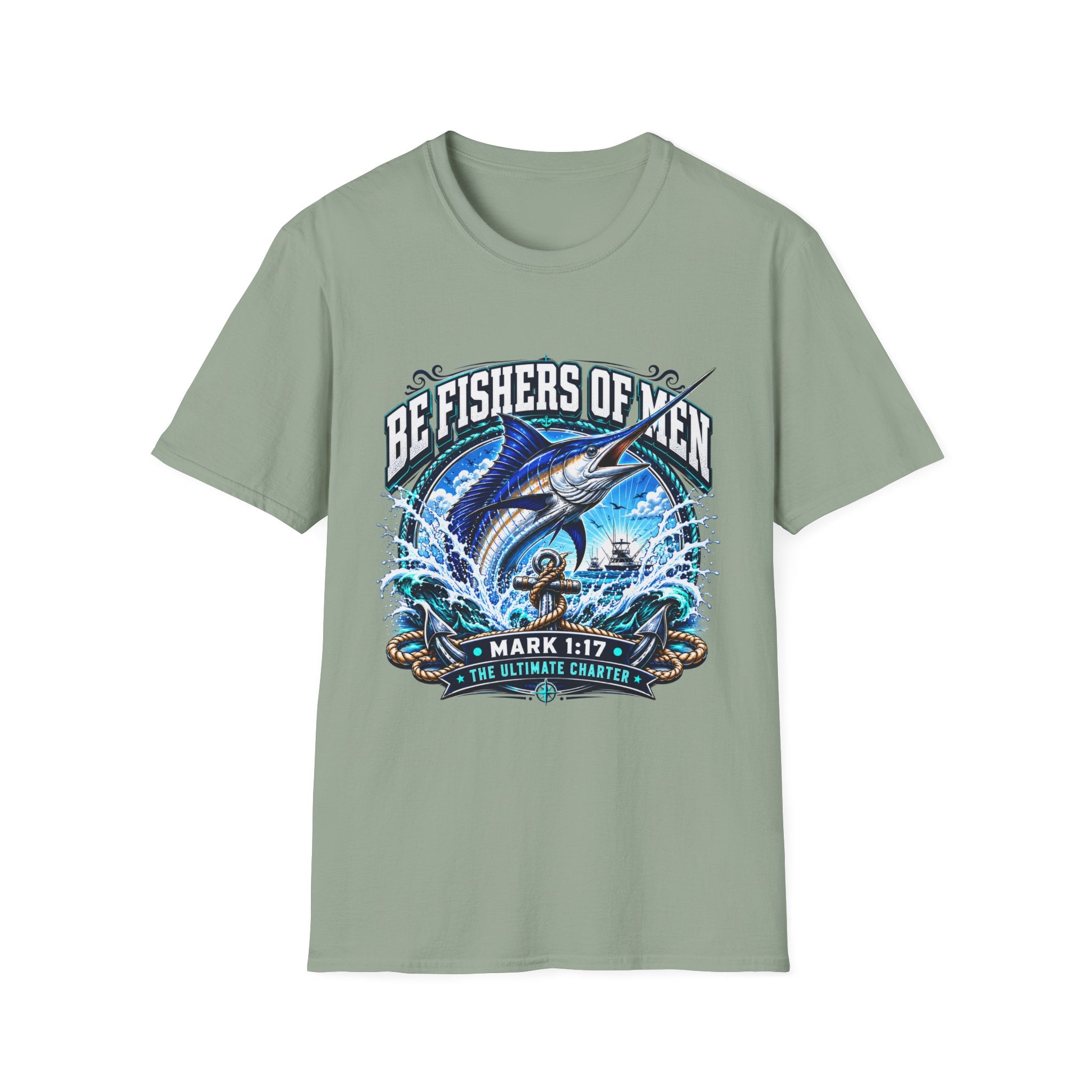 Be Fishers of Men Marlin T-Shirt