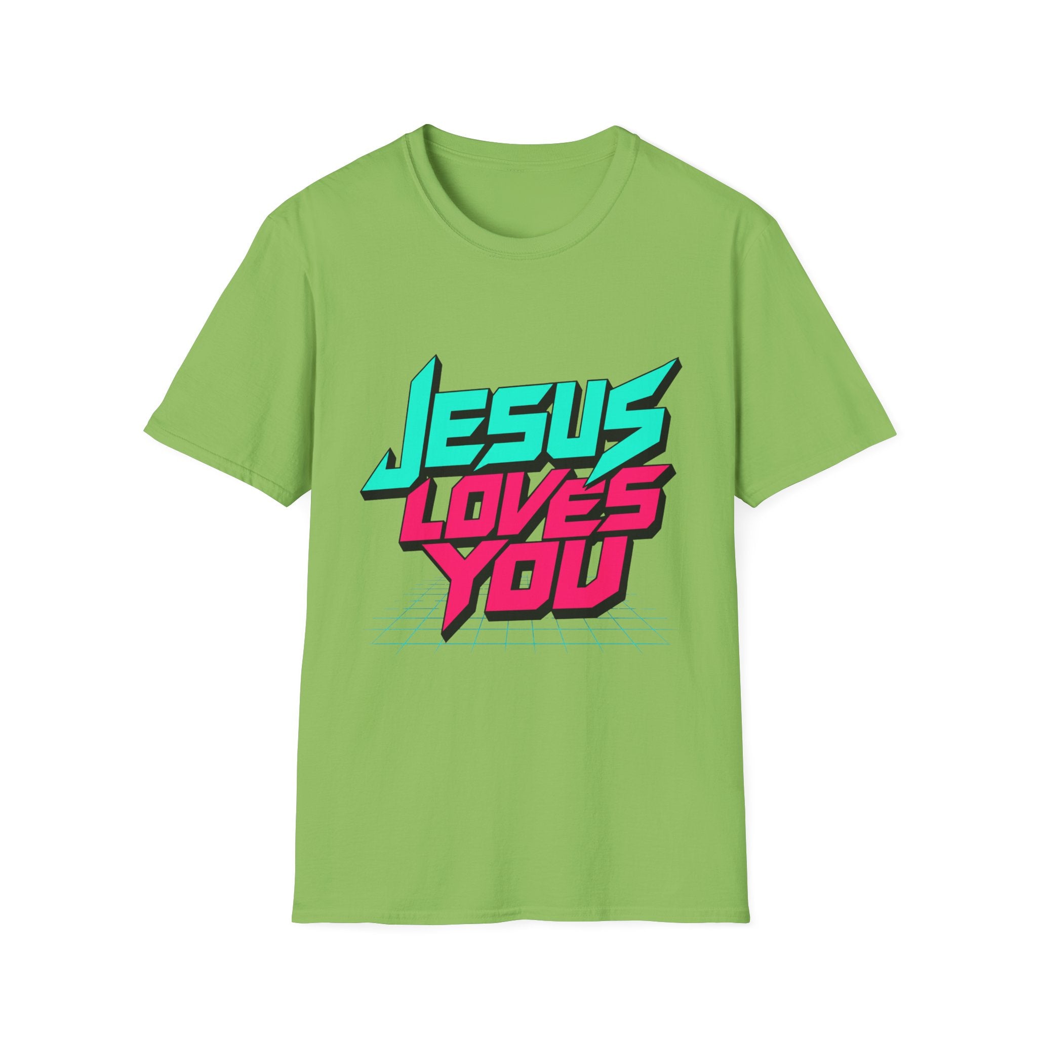 Jesus Loves You Retro T-Shirt