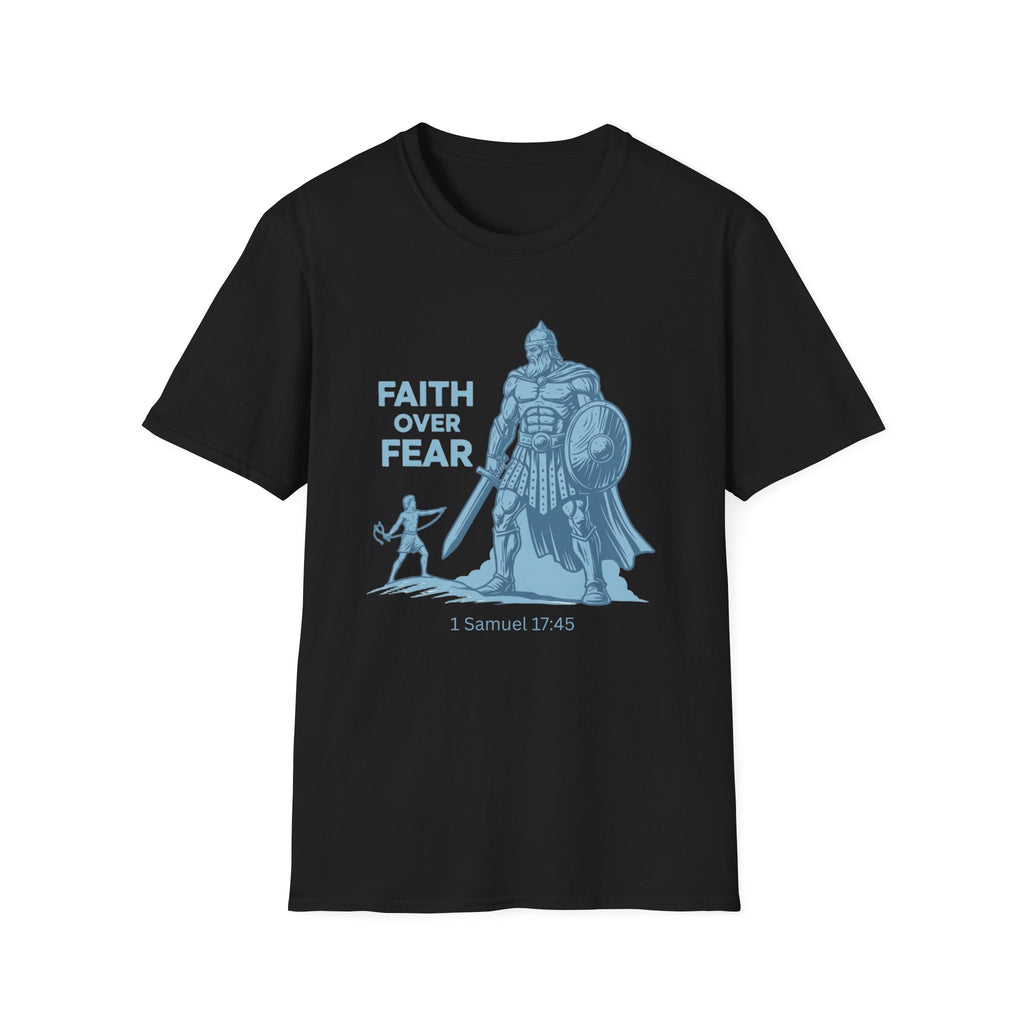 David And Goliath Faith over Fear T-Shirt