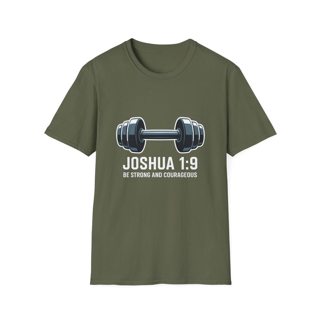 Joshua 1:9 Workout T‑Shirt