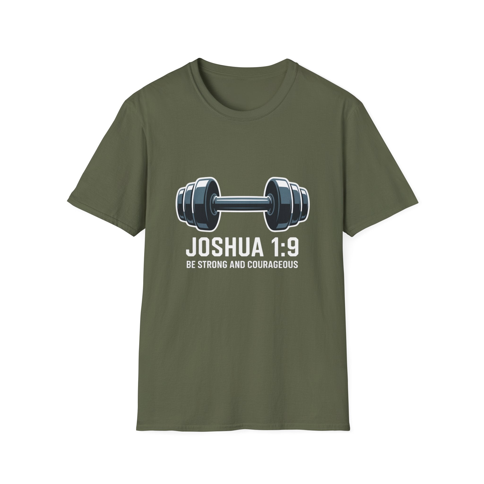 Joshua 1:9 Workout T‑Shirt