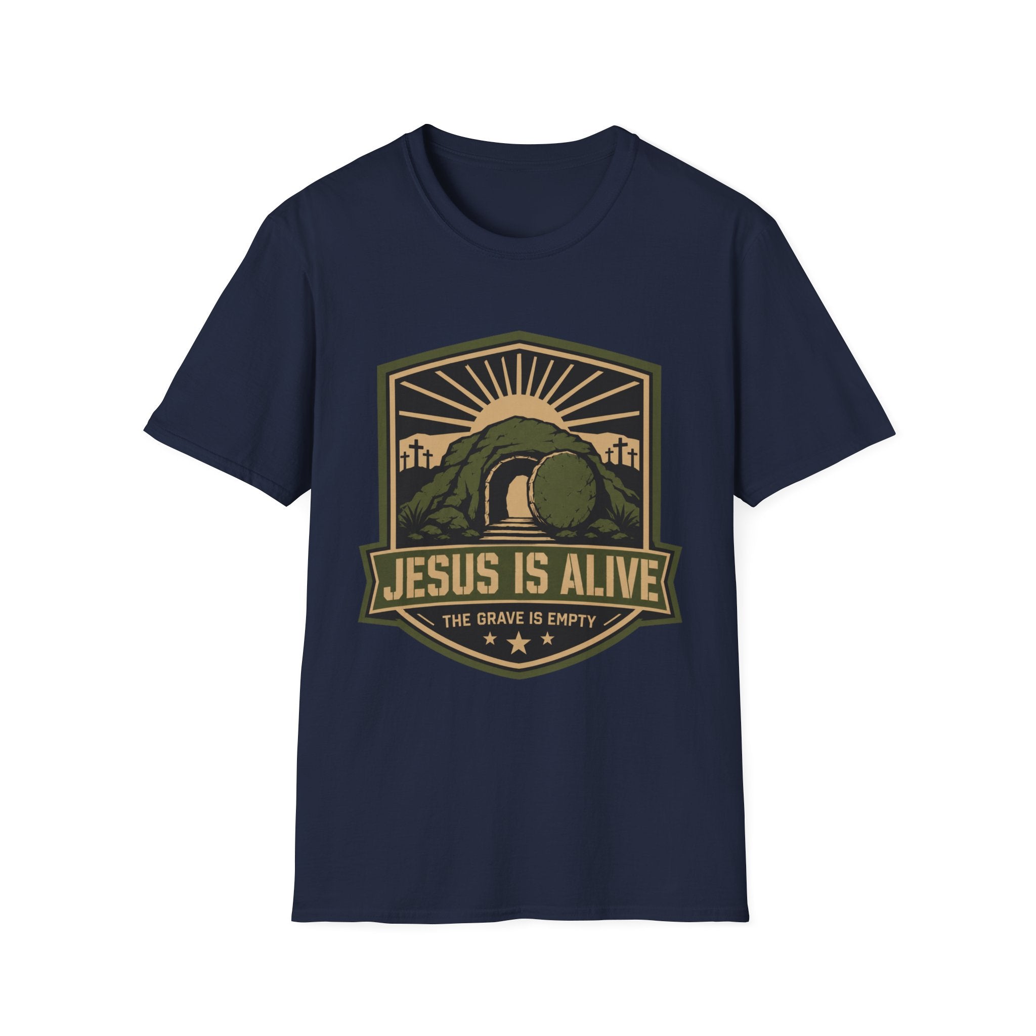 Jesus Is Alive Empty Tomb T-Shirt