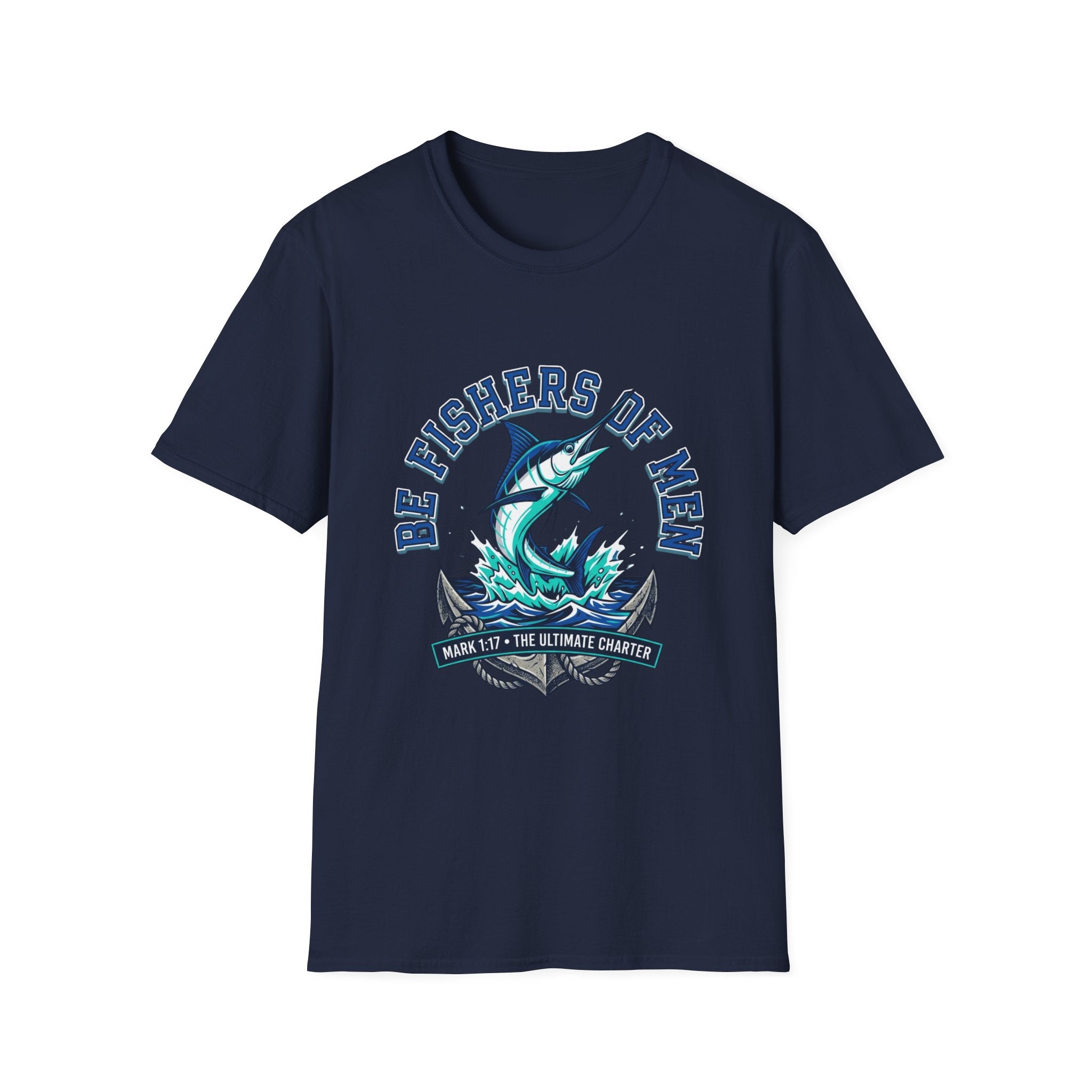 Fishers of Men Marlin and Anchor T-Shirt