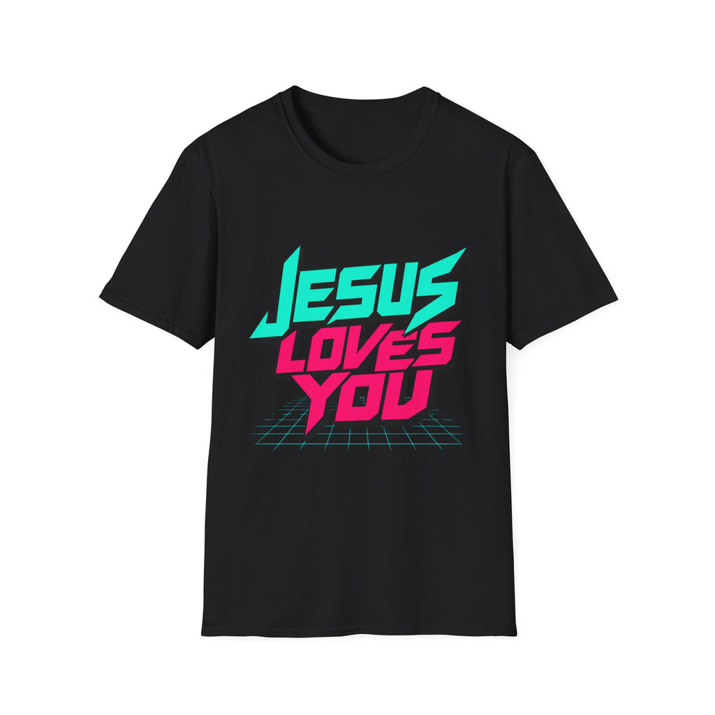 Jesus Loves You Retro T-Shirt