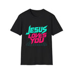 Jesus Loves You Retro T-Shirt