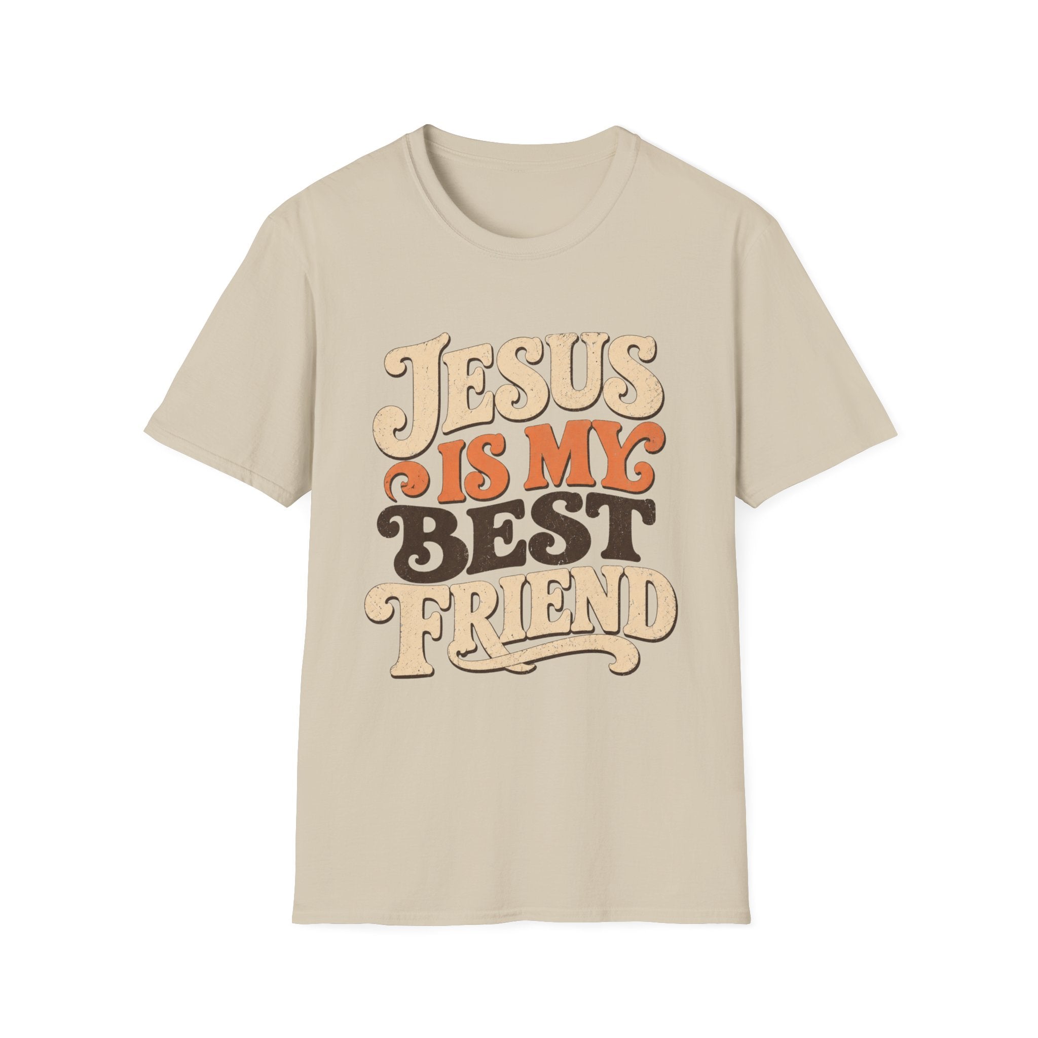 Jesus is My Best Friend 70s T-Shirt