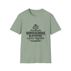 Homeschool Raising Jesus Praising T-Shirt