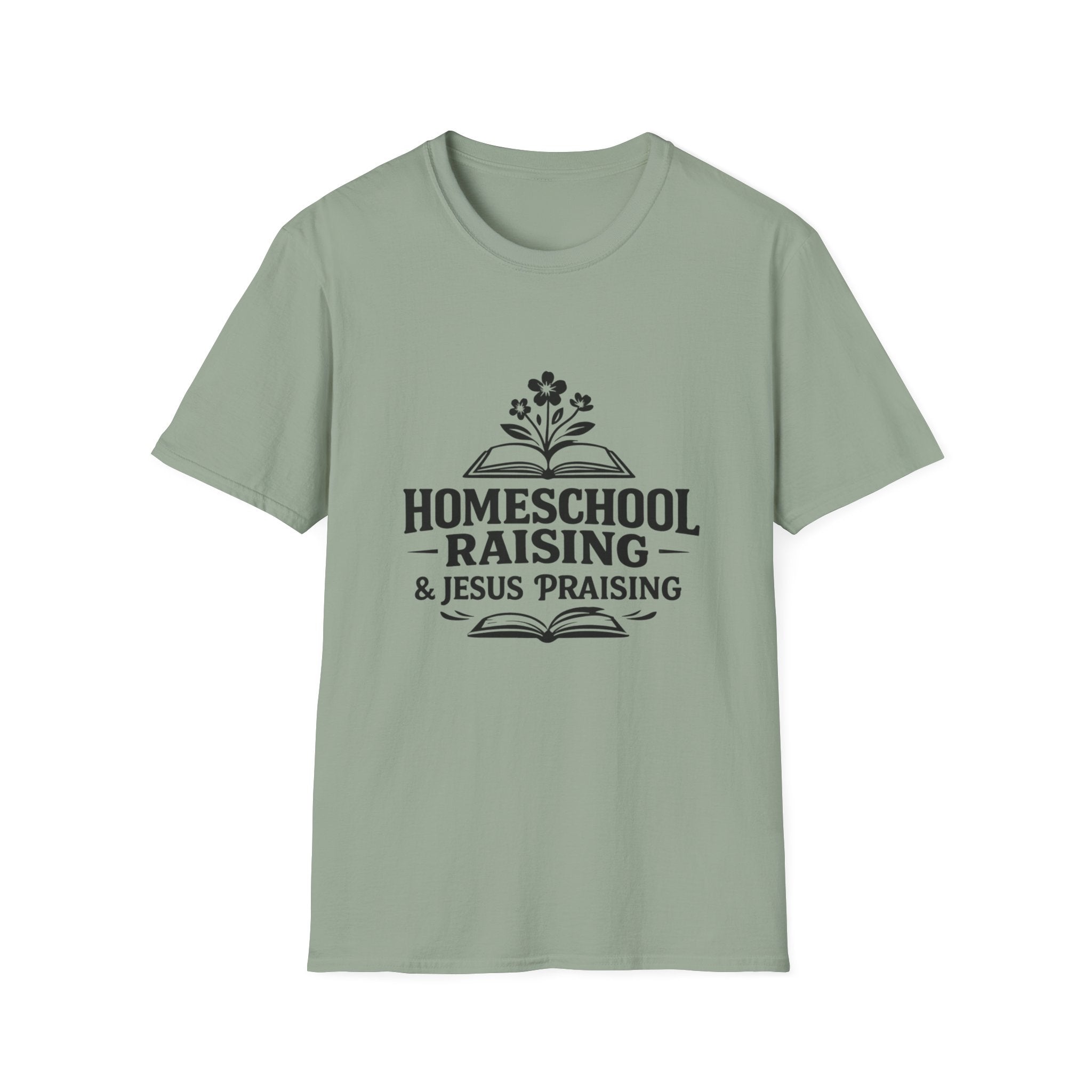 Homeschool Raising Jesus Praising T-Shirt