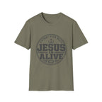 Jesus is Alive Badge T-Shirt