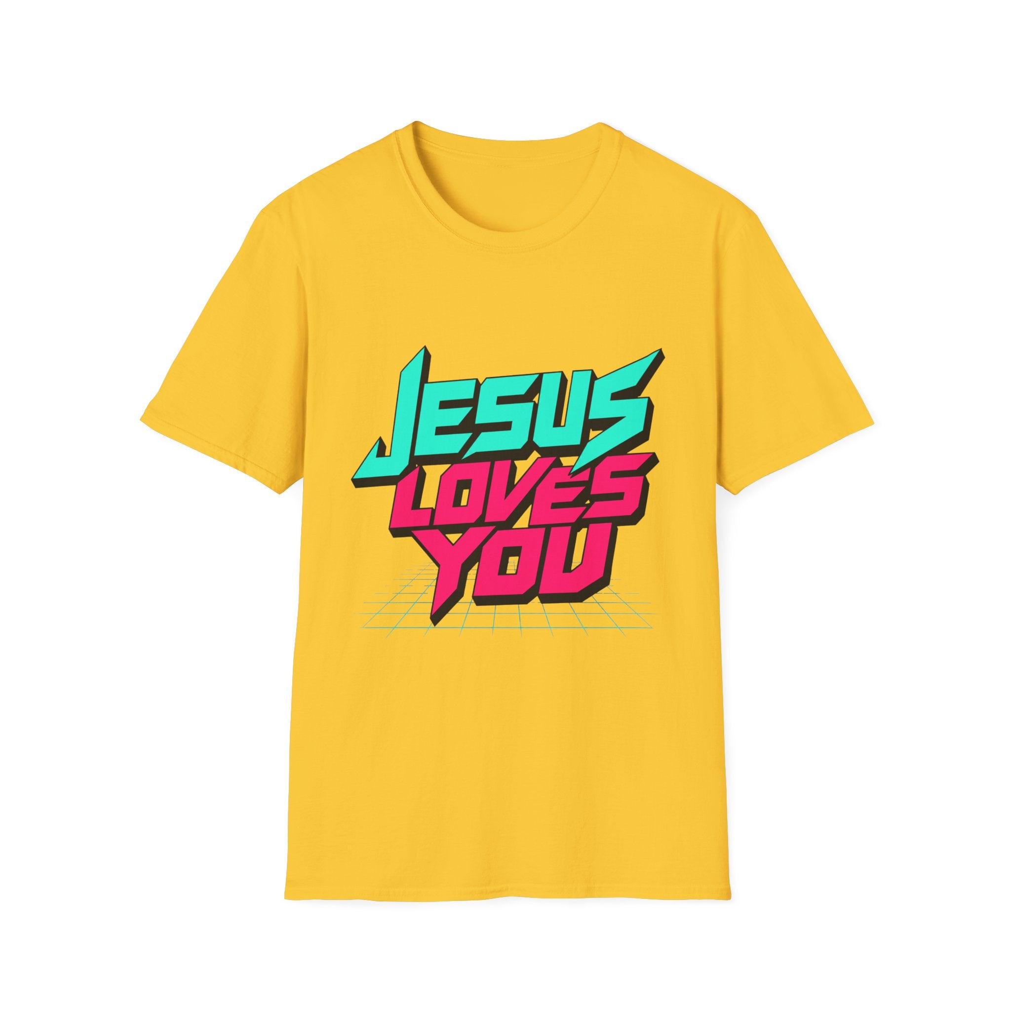 Jesus Loves You Retro T-Shirt