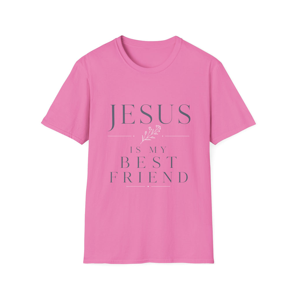 Jesus is My Best Friend Floral T-Shirt