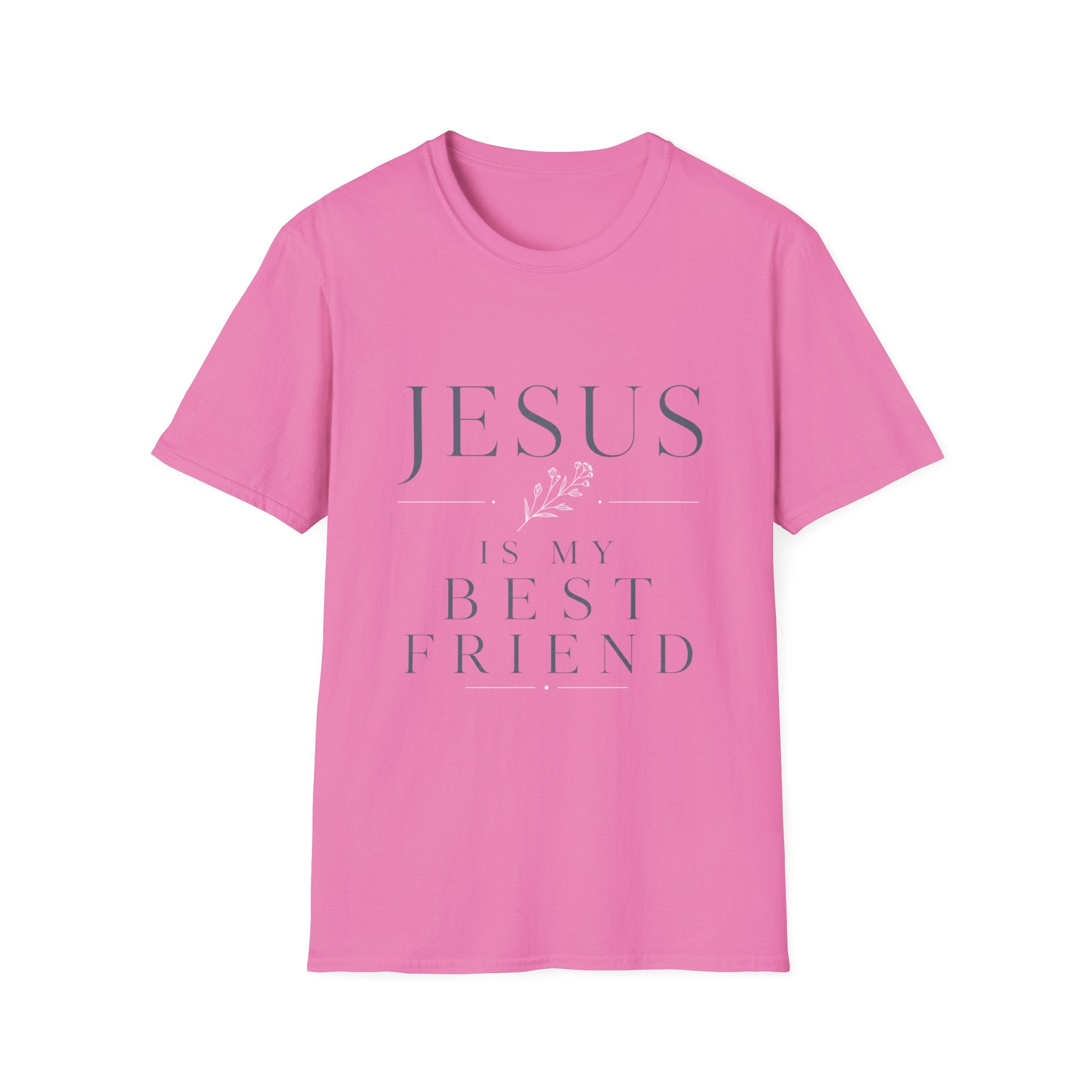 Jesus is My Best Friend Floral T-Shirt
