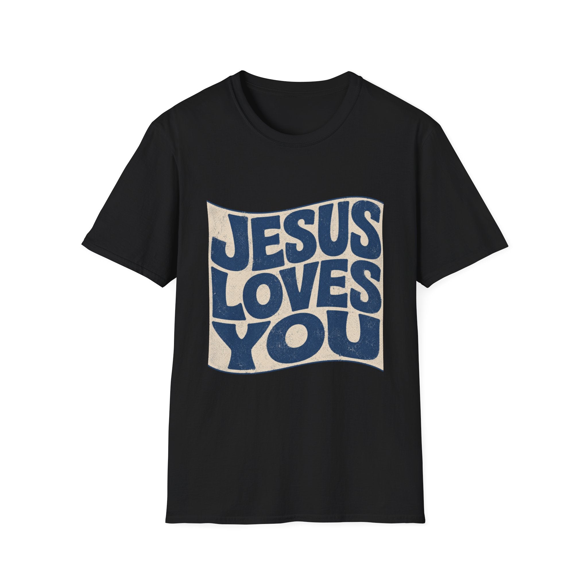 Jesus Loves You Wave T-Shirt