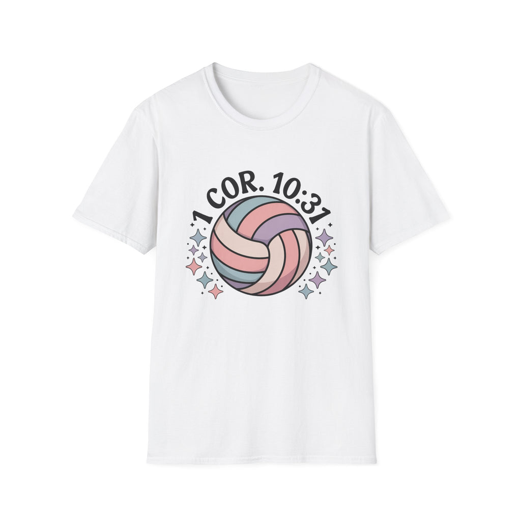 1 Corinthians 10:31 Volleyball  T-Shirt