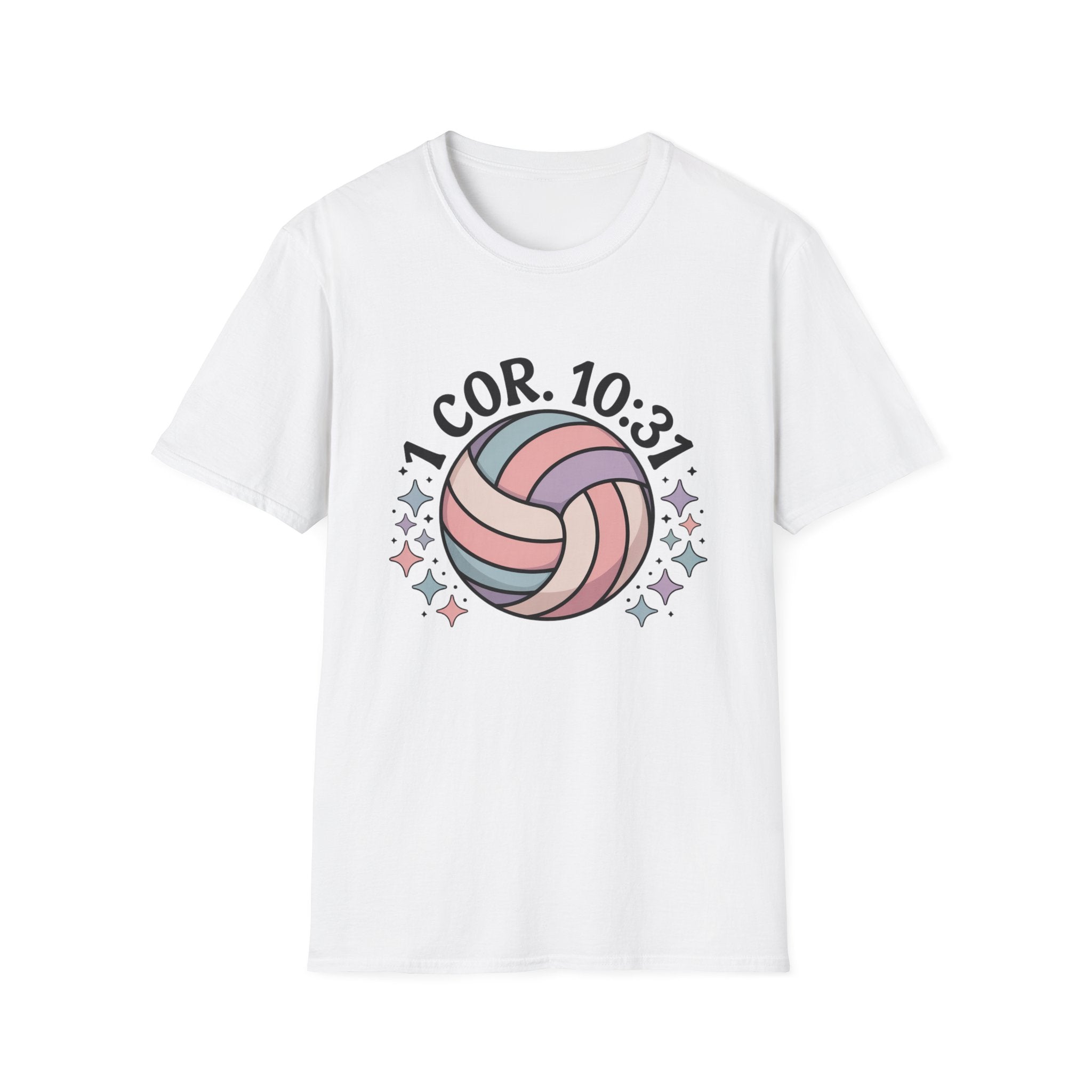 1 Corinthians 10:31 Volleyball  T-Shirt