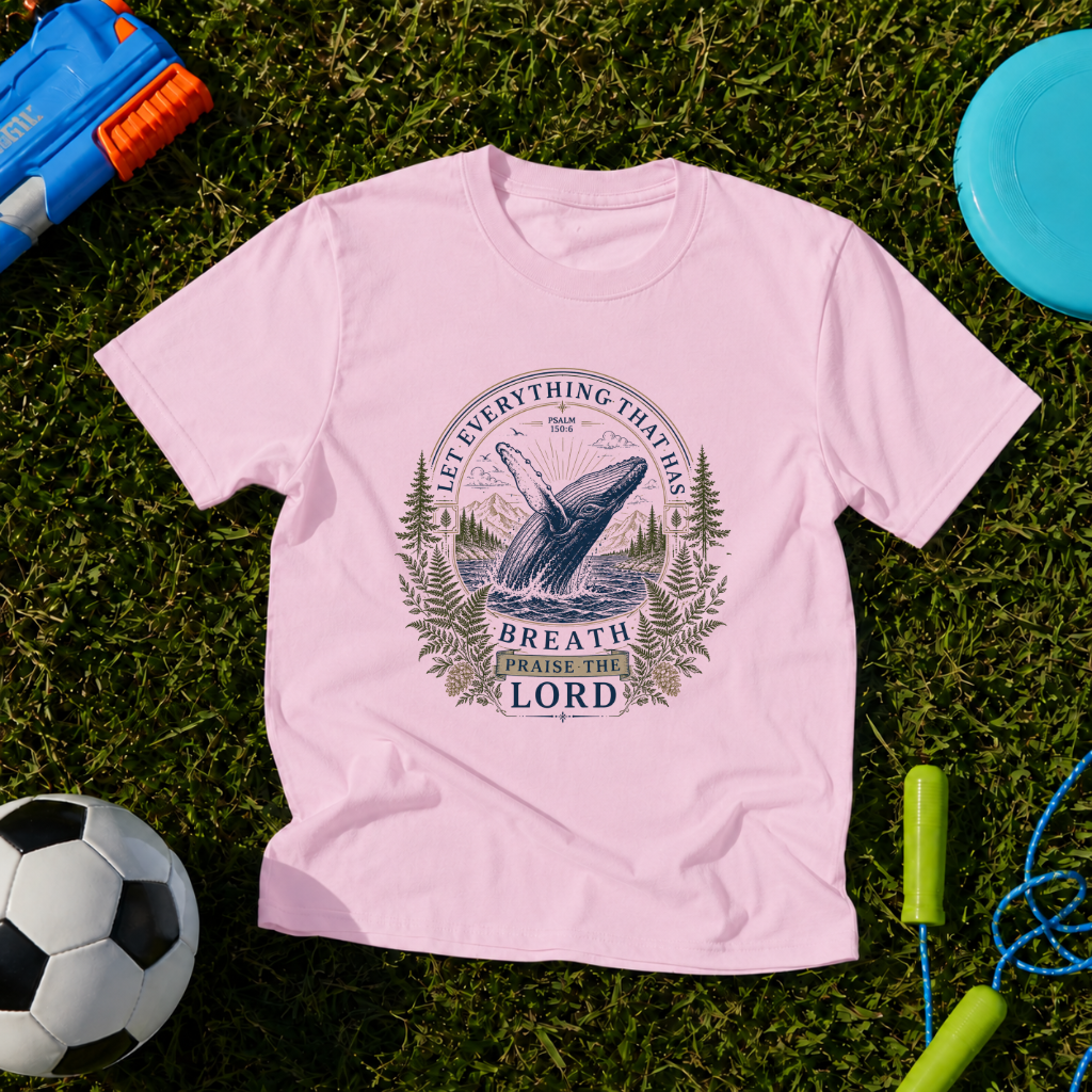 Youth "Let Everything That Has Breath" Whale T-Shirt