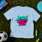 Youth Retro "Jesus Loves You" T-Shirt