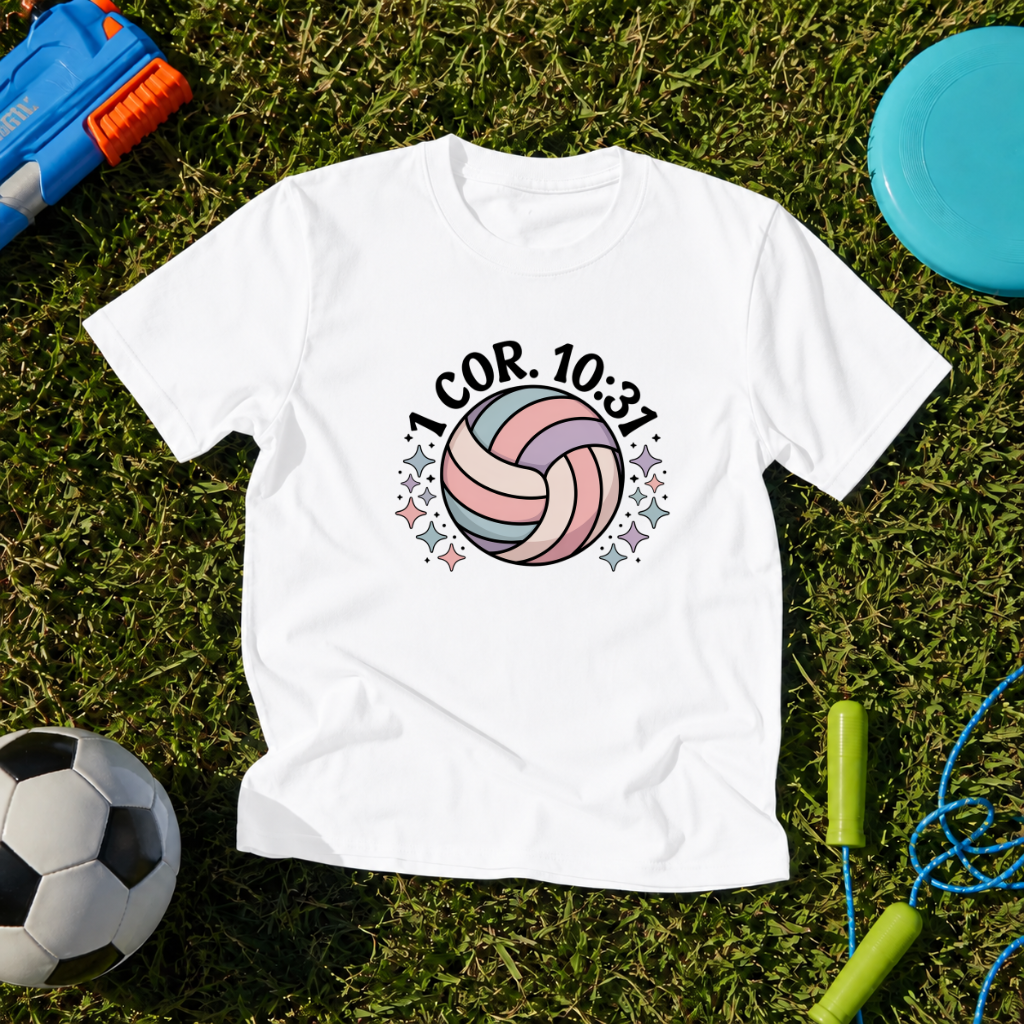 Youth Volleyball "1 Cor 10:31" T-Shirt