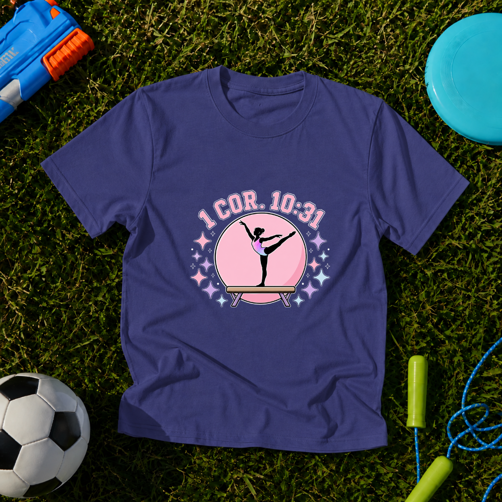 Youth Gymnastics "1 Cor 10:31" T-Shirt